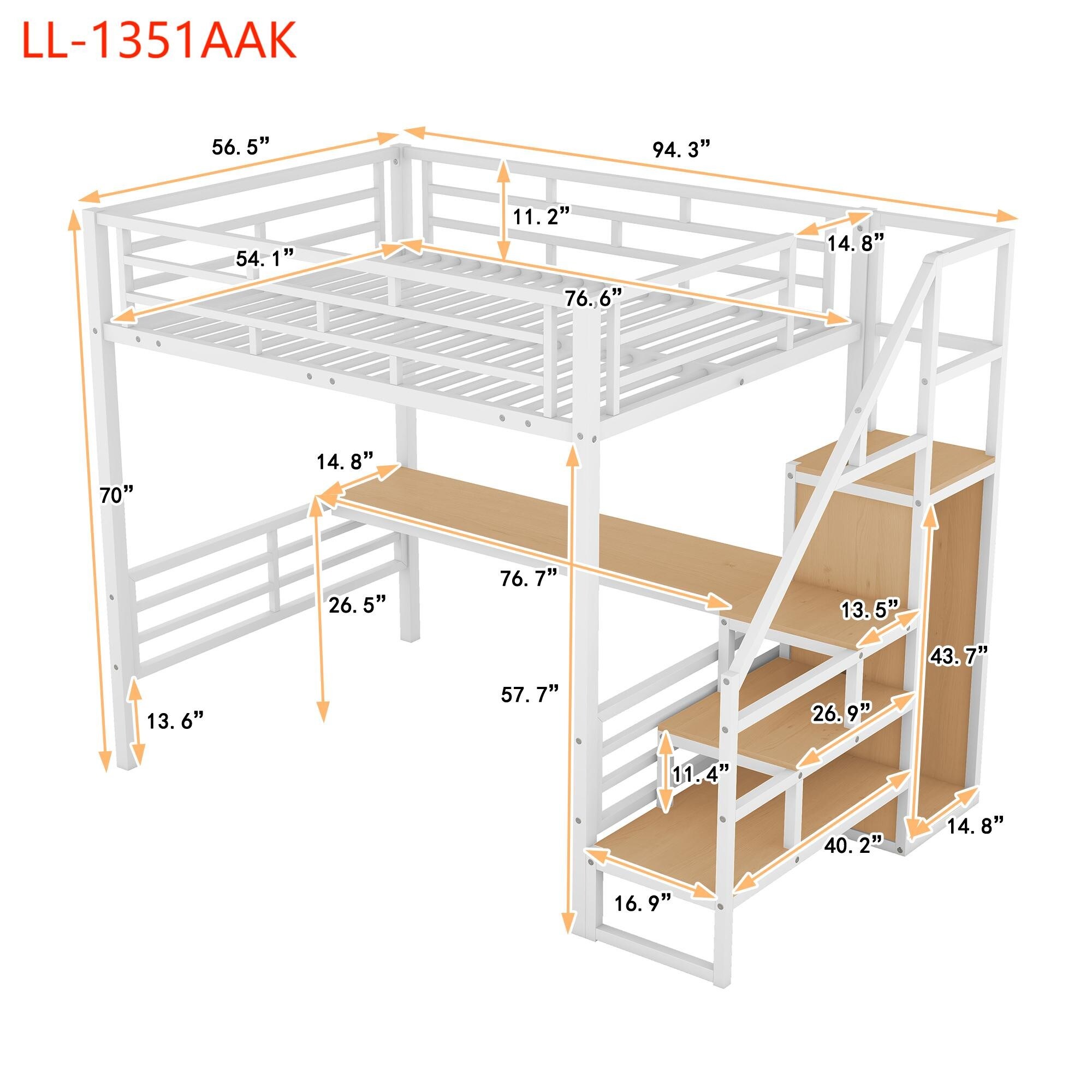 Yiekholo LL-1351AAK Bunk-Beds - View #8