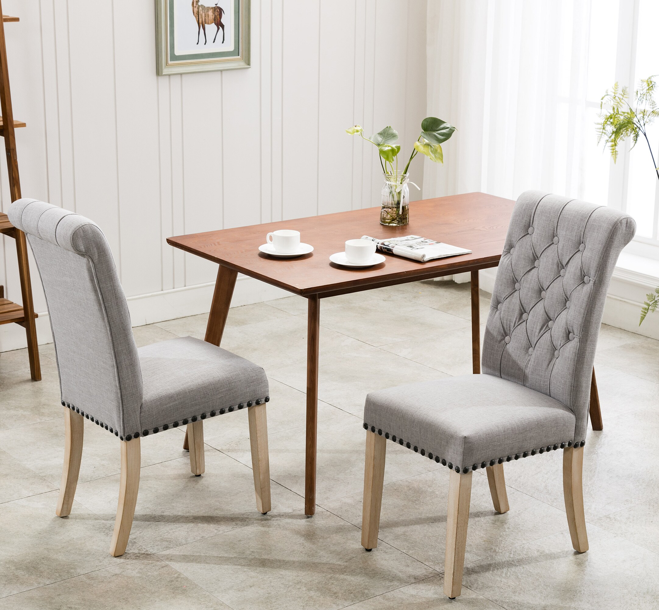 Clihome ZB-PH-011-2-BL Dining-Chairs - View #3