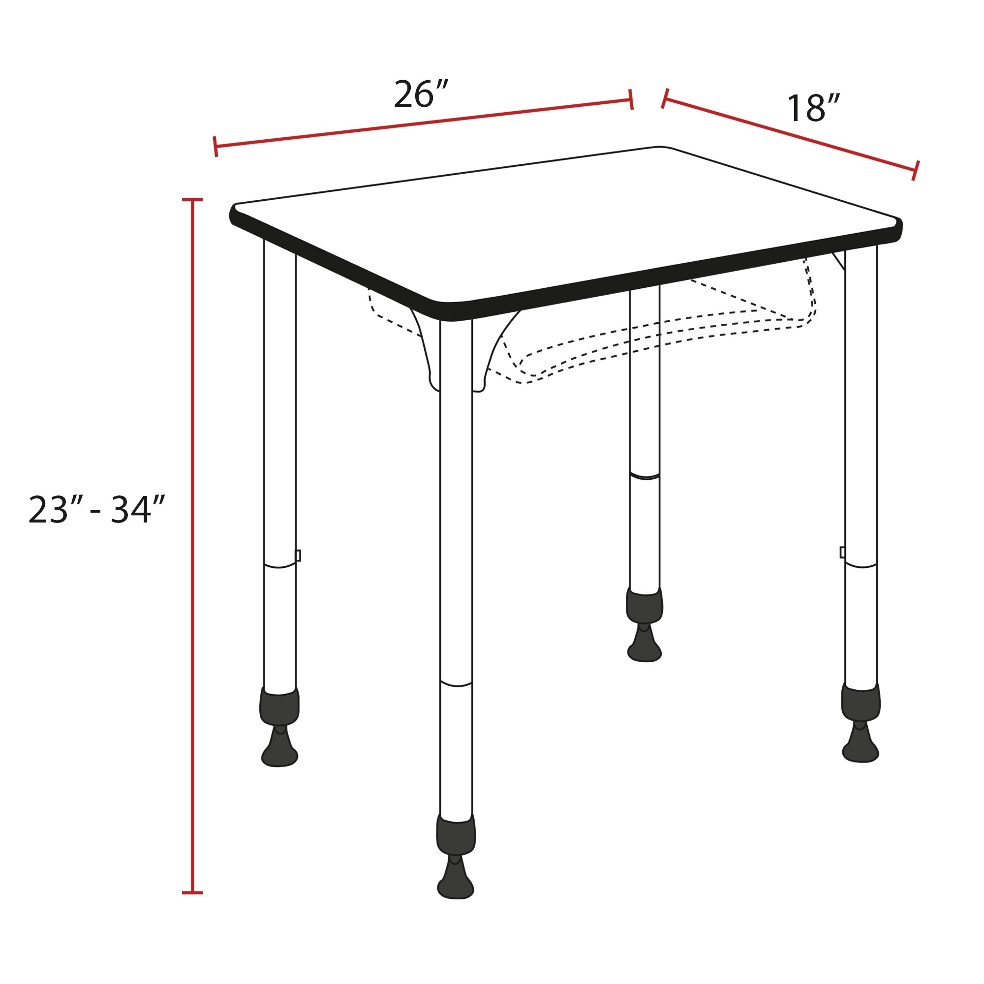 Regency RSD18526PL desks - View #7