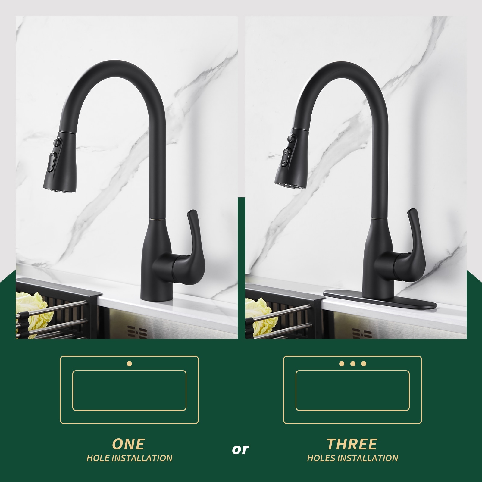 Cobbe LSKFC0103MB Kitchen-Faucets - View #8