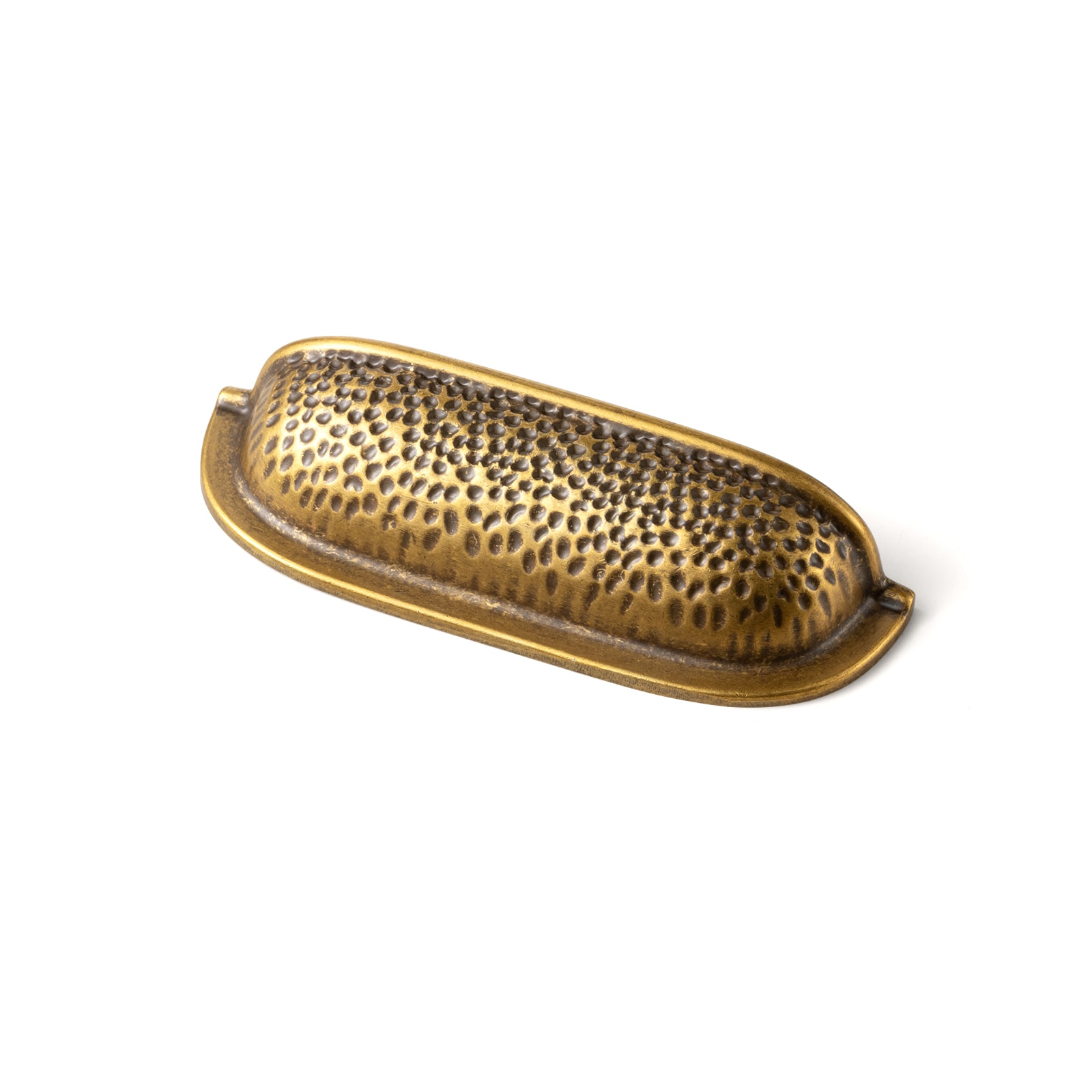 Miaokesen 2392GT-76 3-in , 76mm Center to Center Antique Brass Novelty Finger Drawer Pull 6 -Pack
