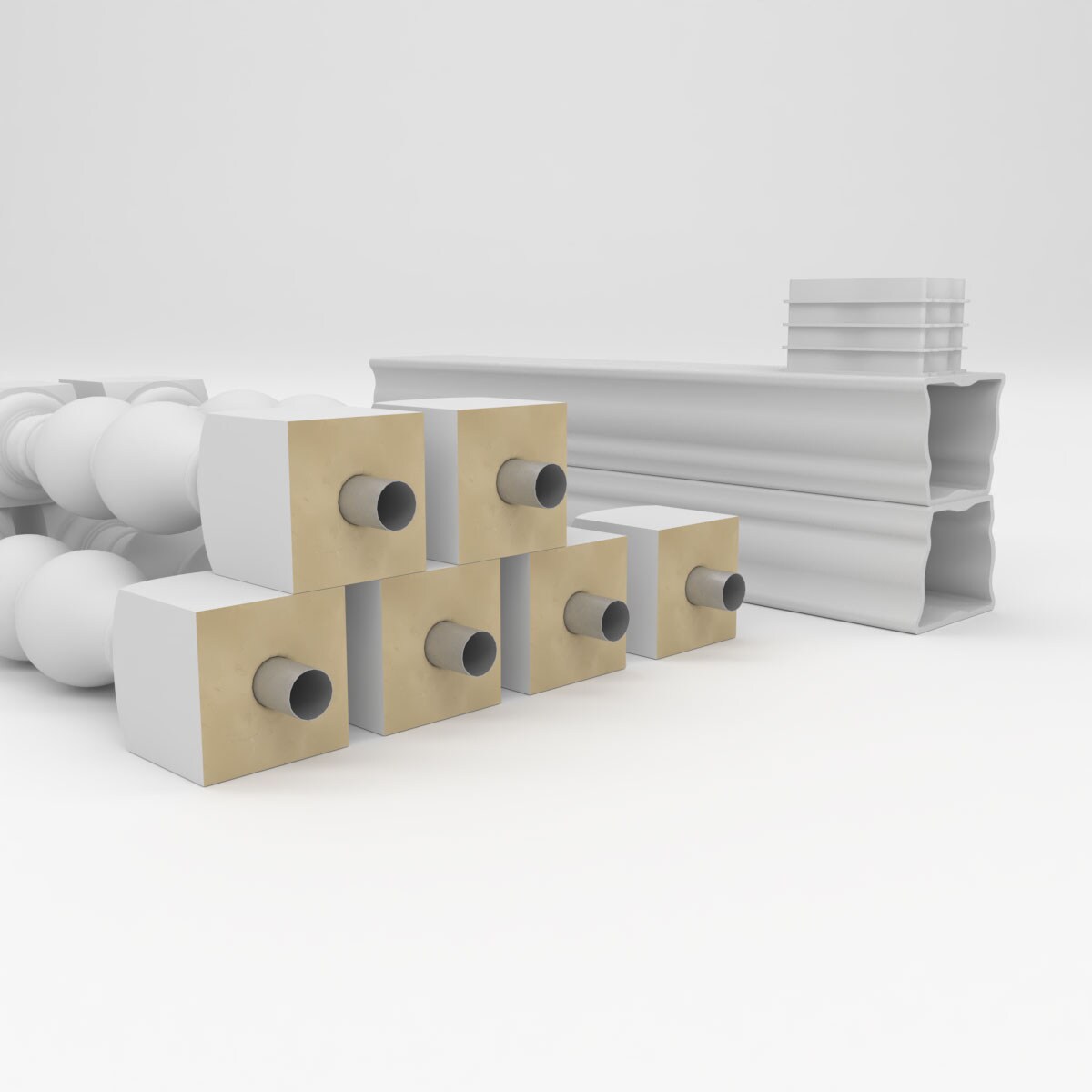 Ekena Millwork BALK42X036AVA railings - View #6