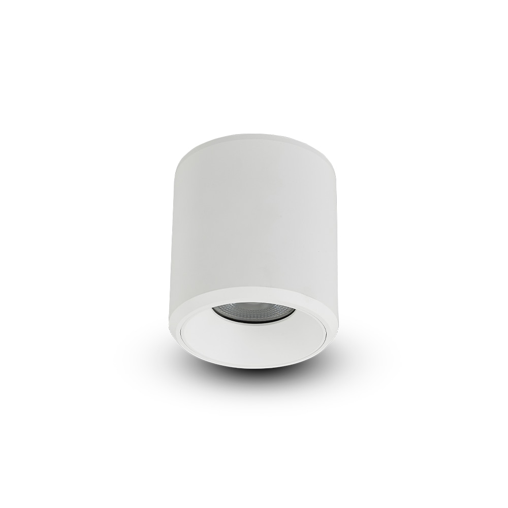 VONN Lighting VMCL001901A012WH Node 1 -Light 3.54-in Matte White Integrated LED Flush Mount Light ENERGY STAR Certified
