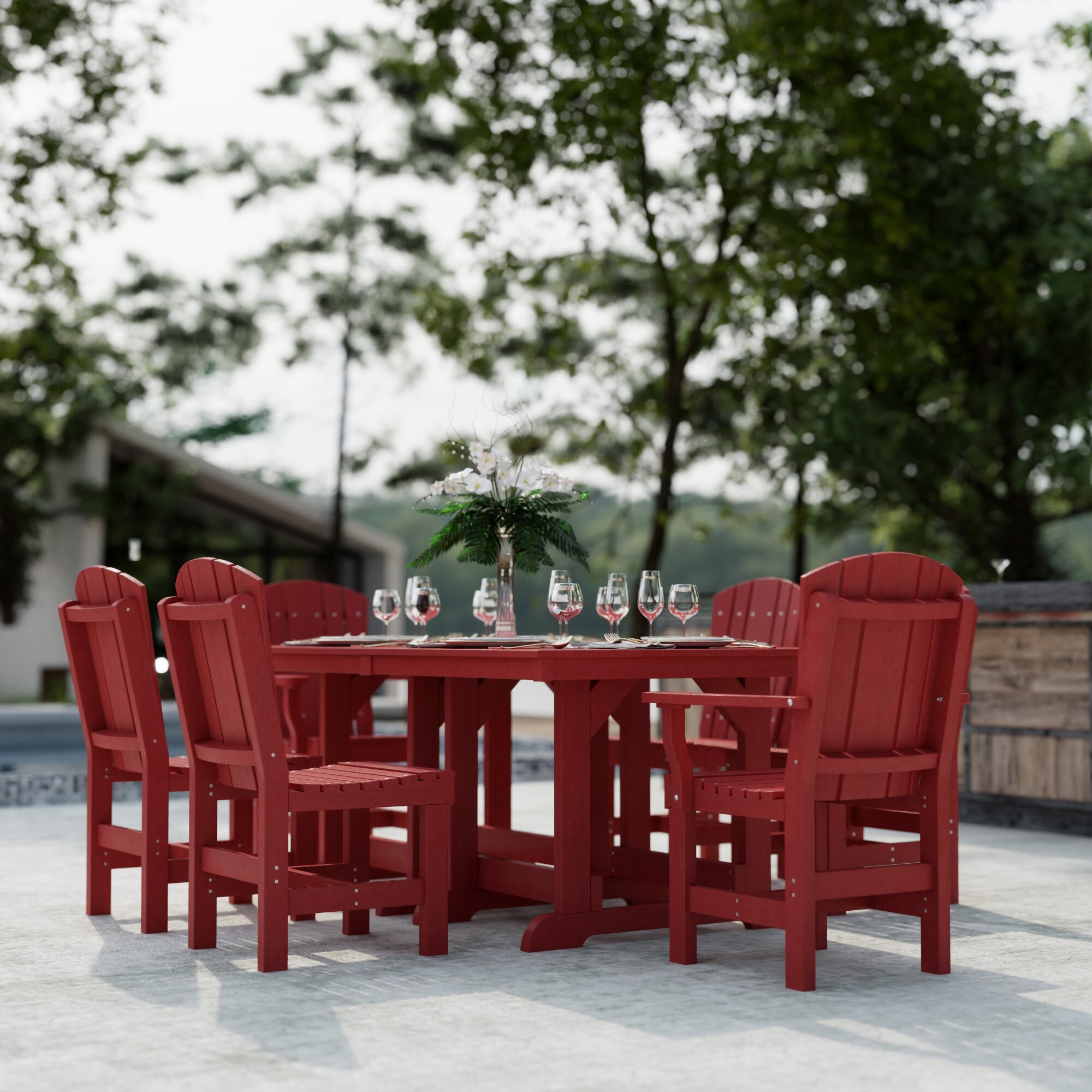 Wildridge LCC-188-CR Patio-Dining-Sets - View #3
