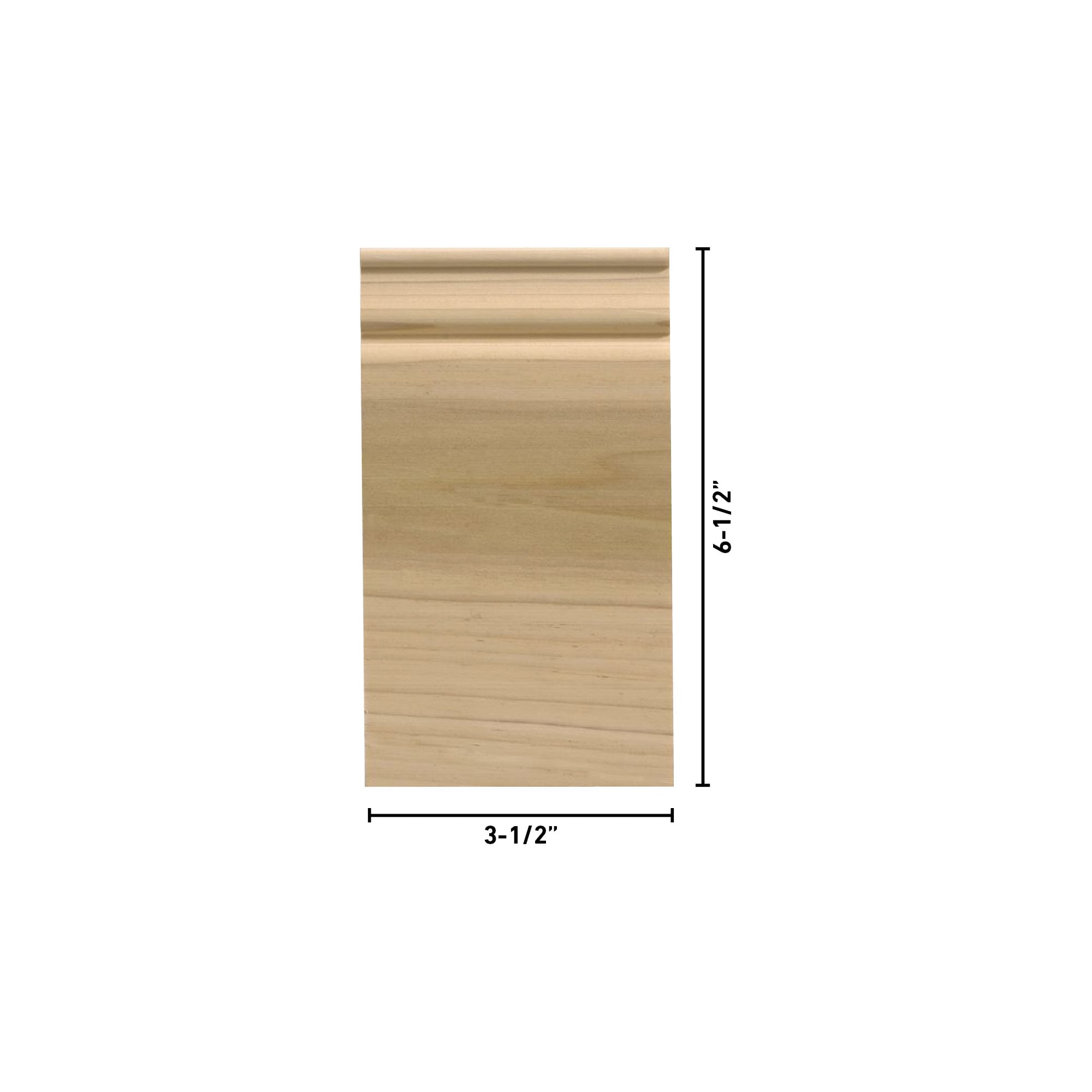 Ornamental Mouldings BG742PBPINE Moulding-Blocks - View #3