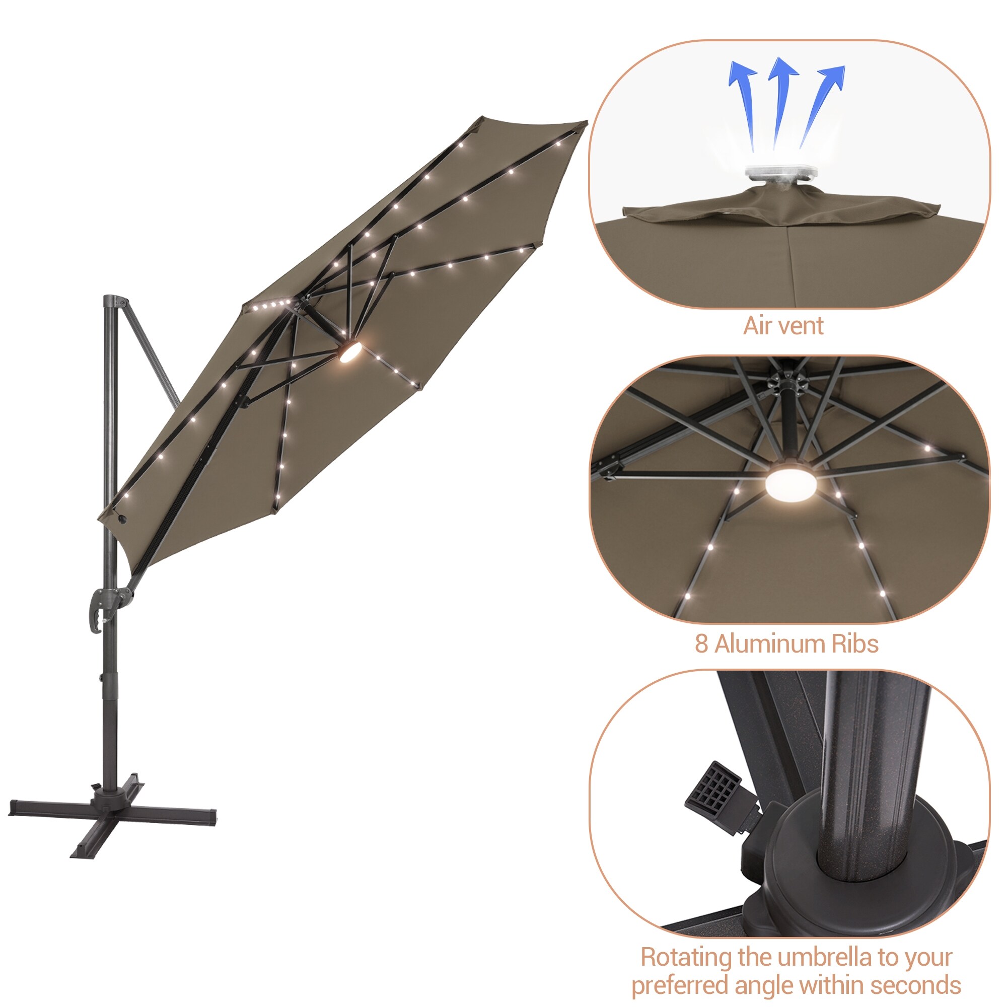 ACEGOSES LW-335TP-LED Umbrellas-2 - View #5