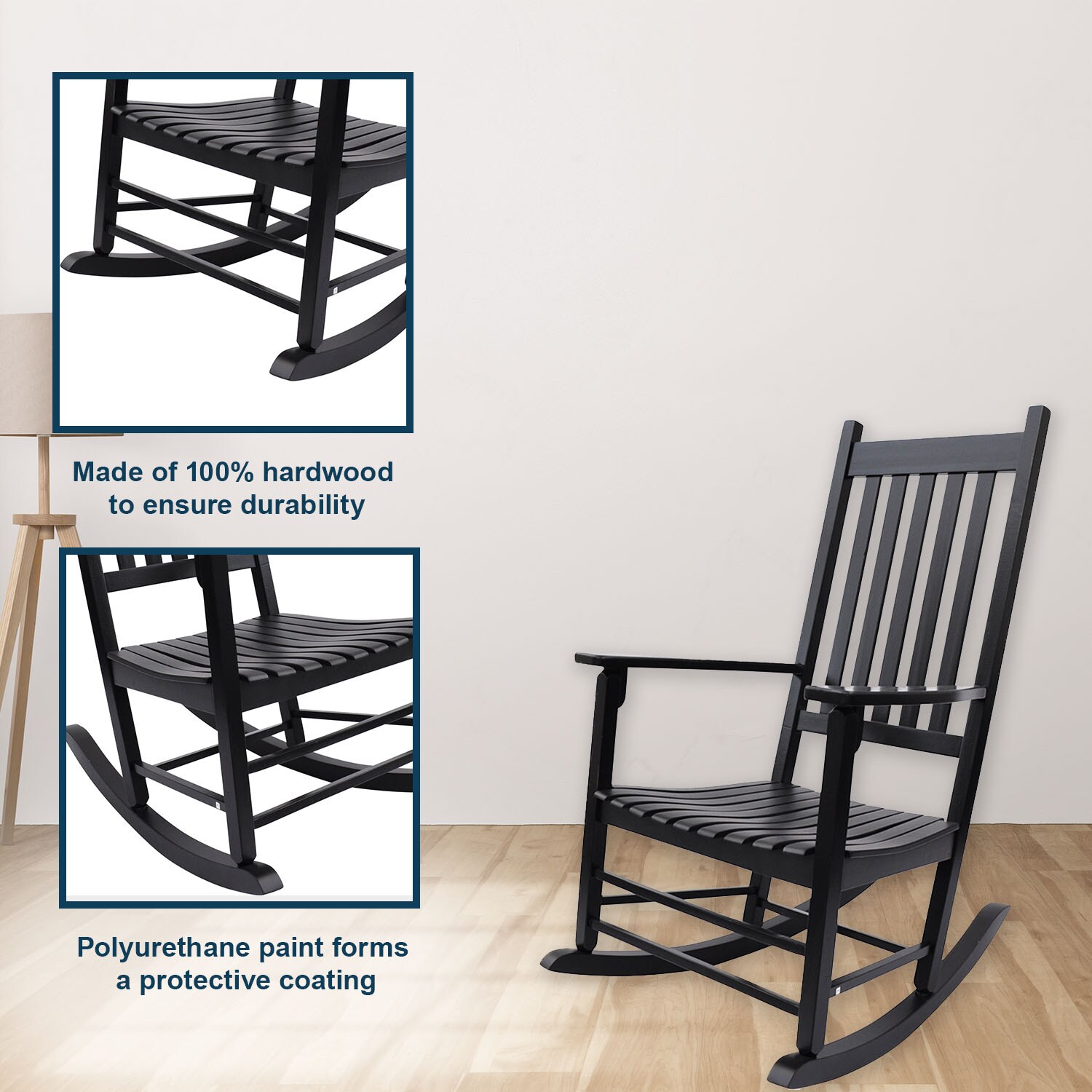 Shine Company KT4332BK-2 Patio-Chairs - View #7