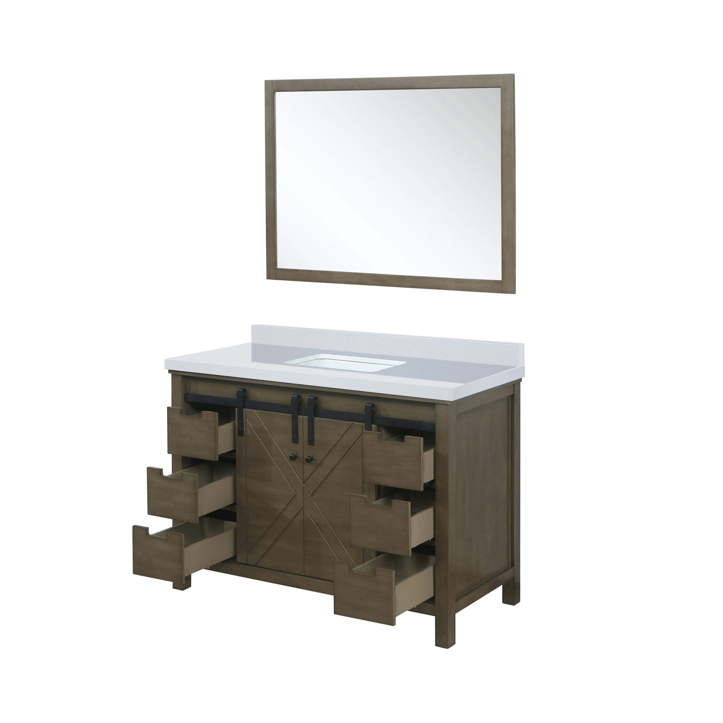 Lexora LVM48SK310 Bath-Vanity-Combo - View #5