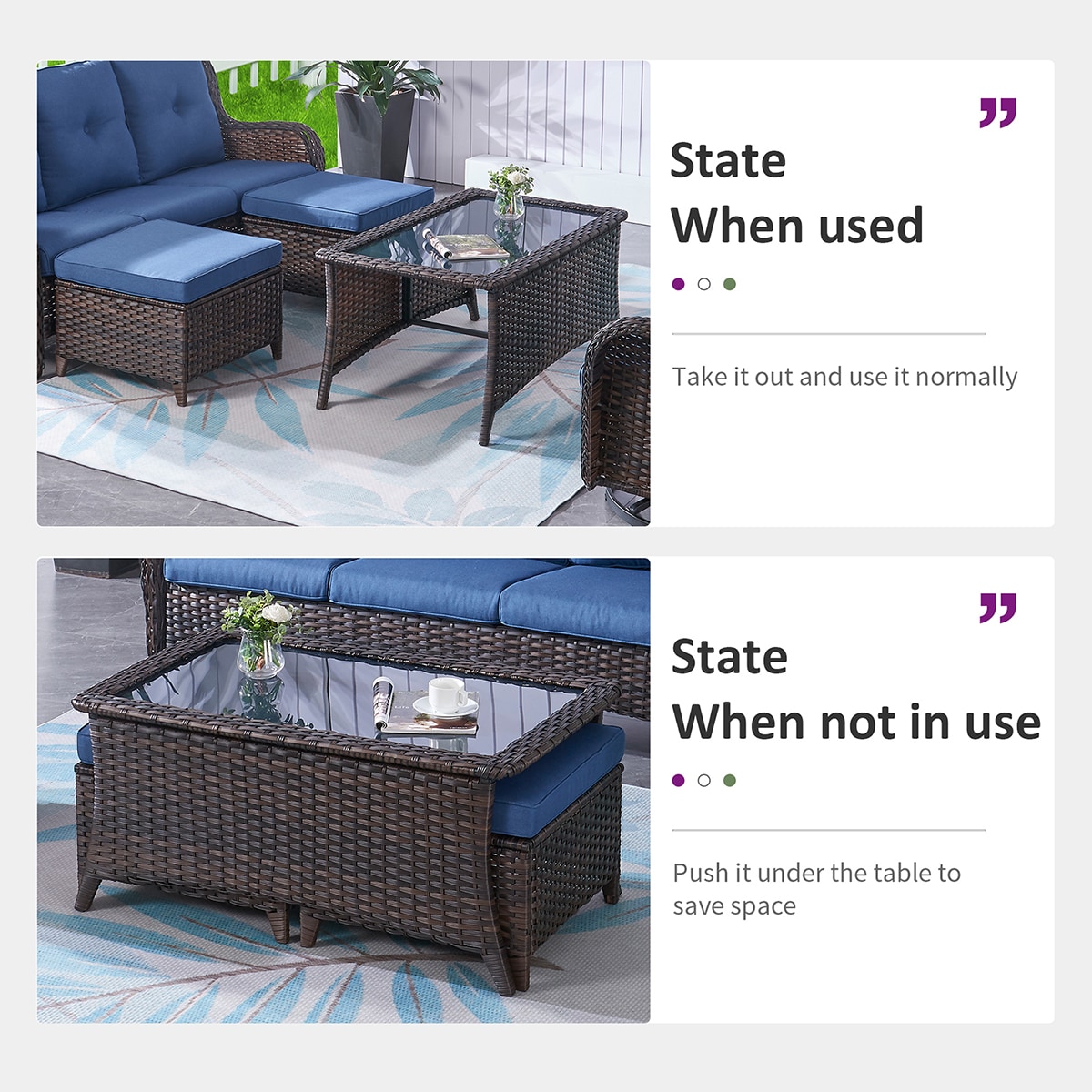 Rilyson FS013141835-1 Patio-Conversation-Sets - View #5