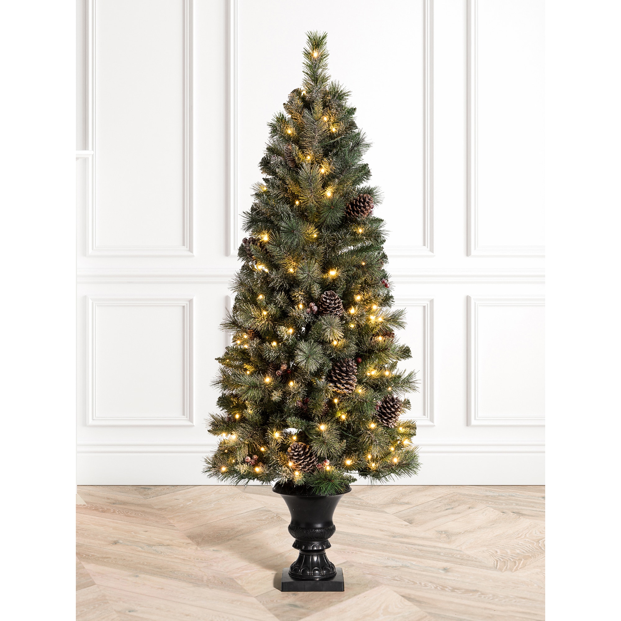 Glitzhome 2004900046 Artificial-Christmas-Trees - View #4