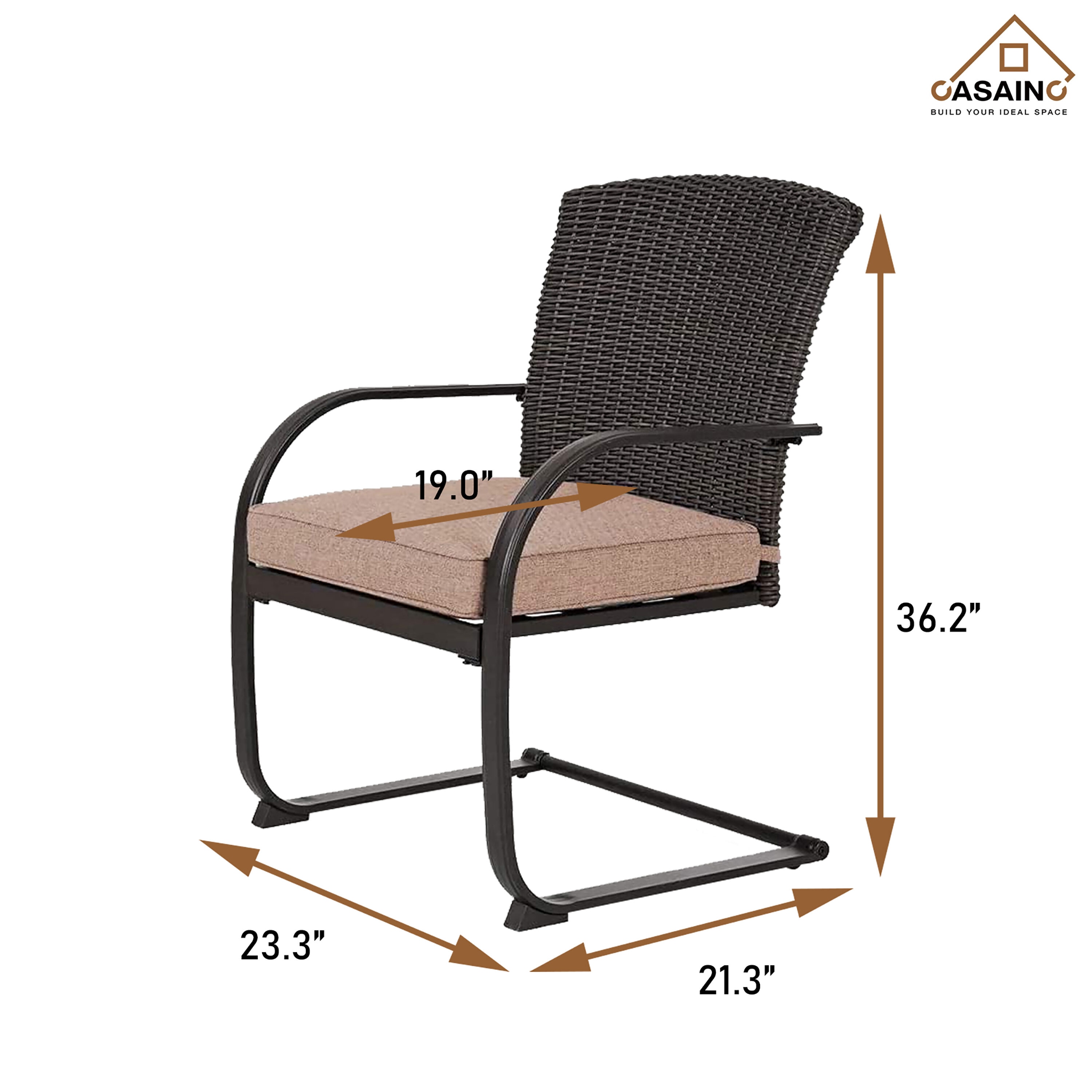 CASAINC ZY-42-1 Patio-Chairs - View #5