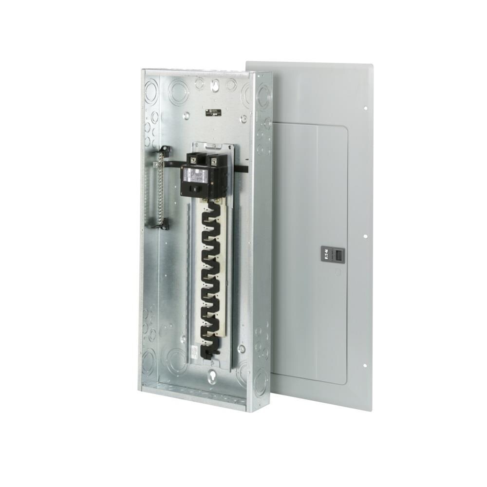 Eaton Type BR 200-Amp 30-Spaces 40-Circuit Main Breaker Load Center ...