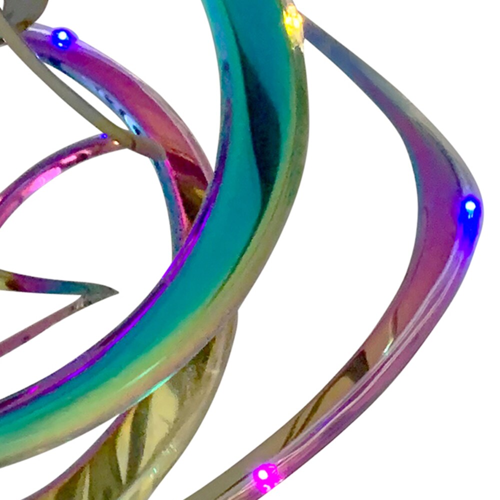 Rcs Ts Wind Spinners Iridescent Steel Wind Spinner At