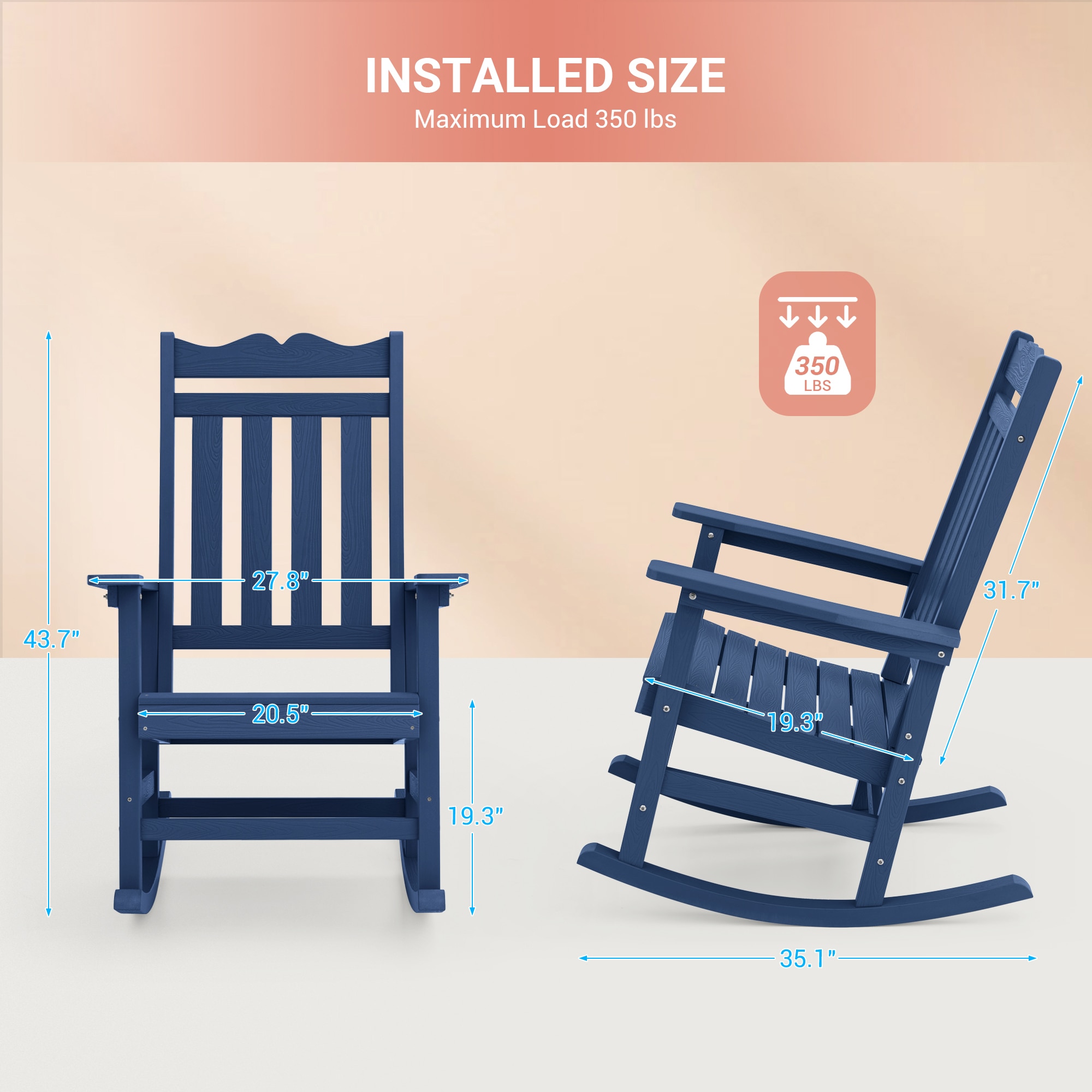ACEGOSES LW-RC-62-NY-2 Patio-Chairs - View #6