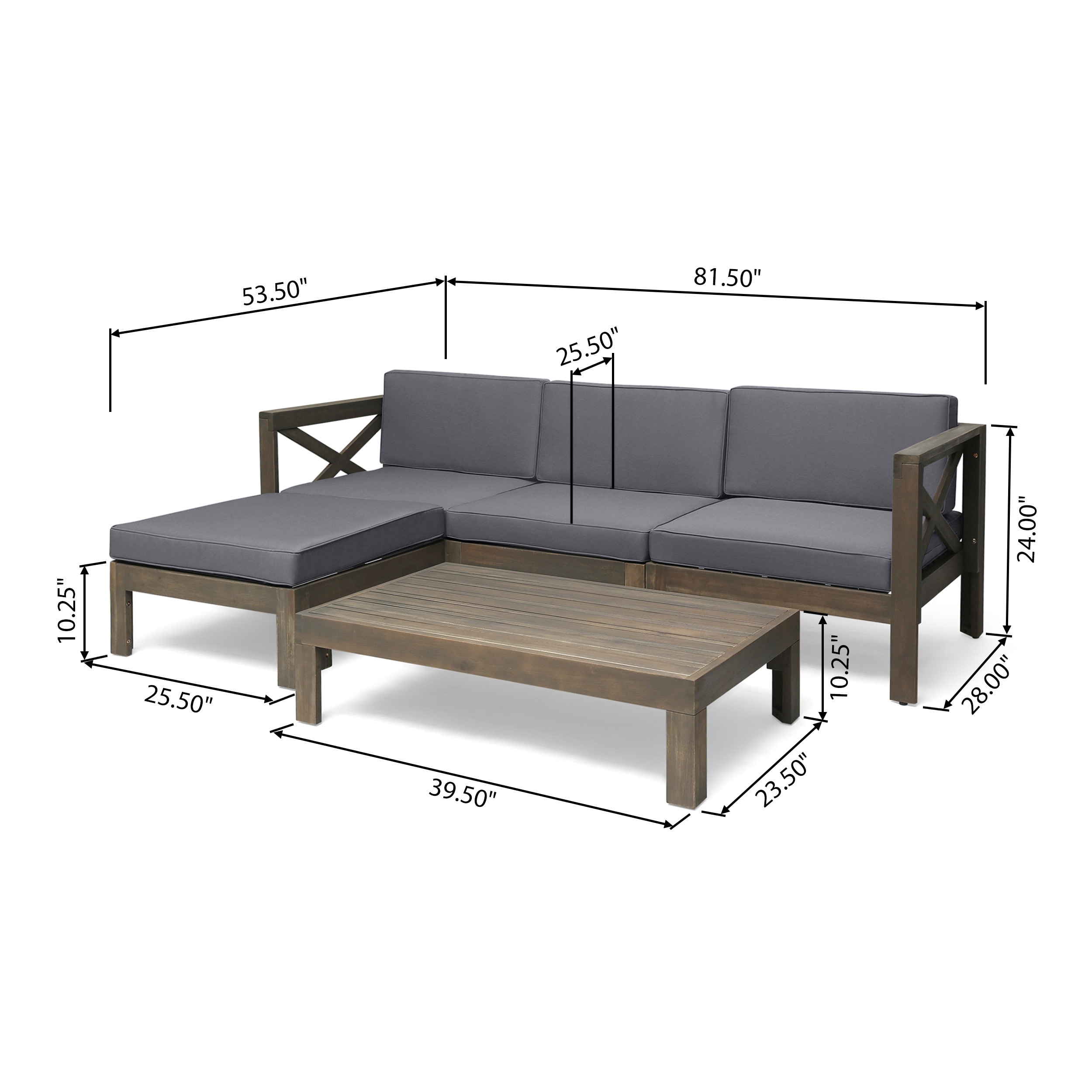 Direct Wicker DWS-63714-GR Patio-Conversation-Sets - View #14