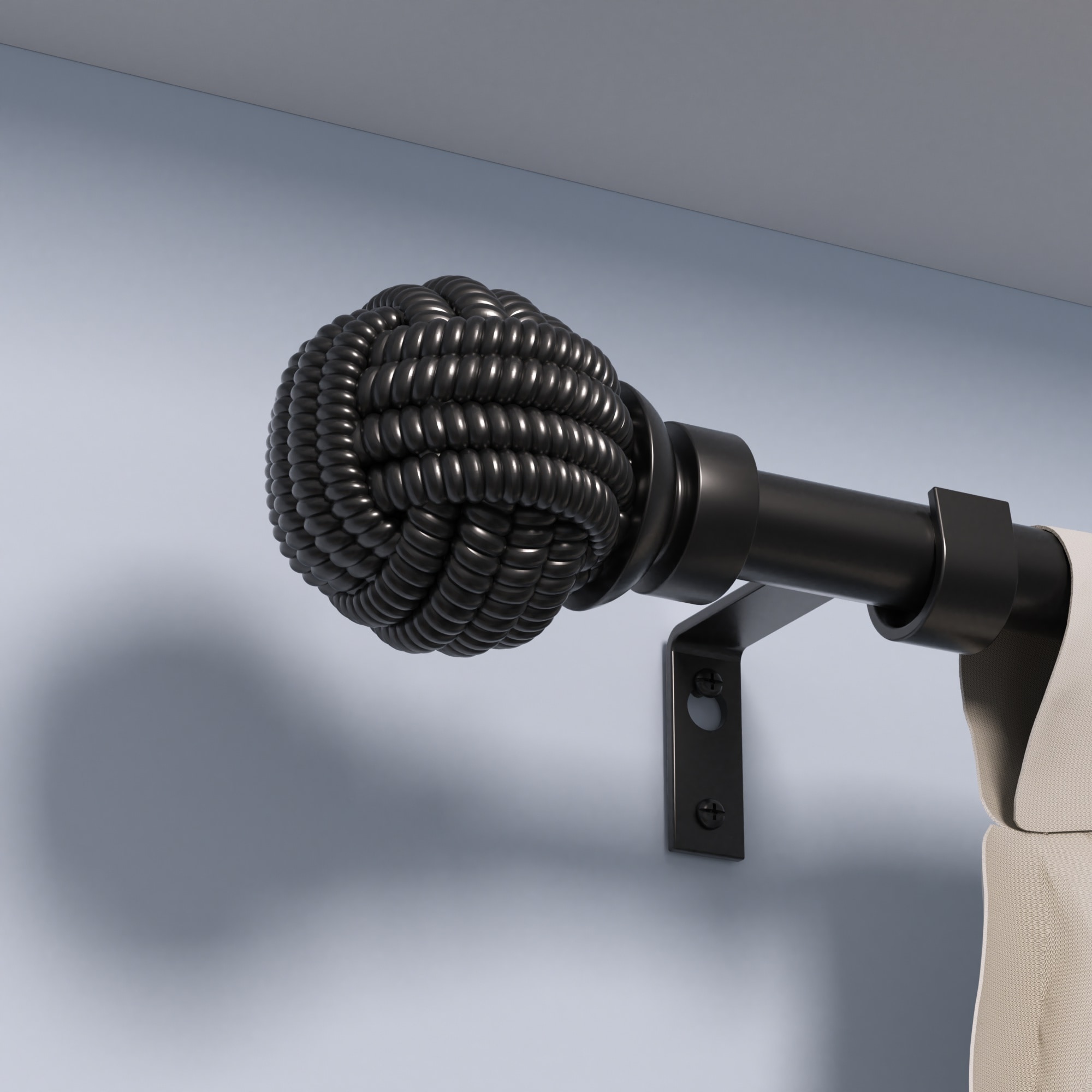 ACROMA 80048BK Curtain-Rods - View #3