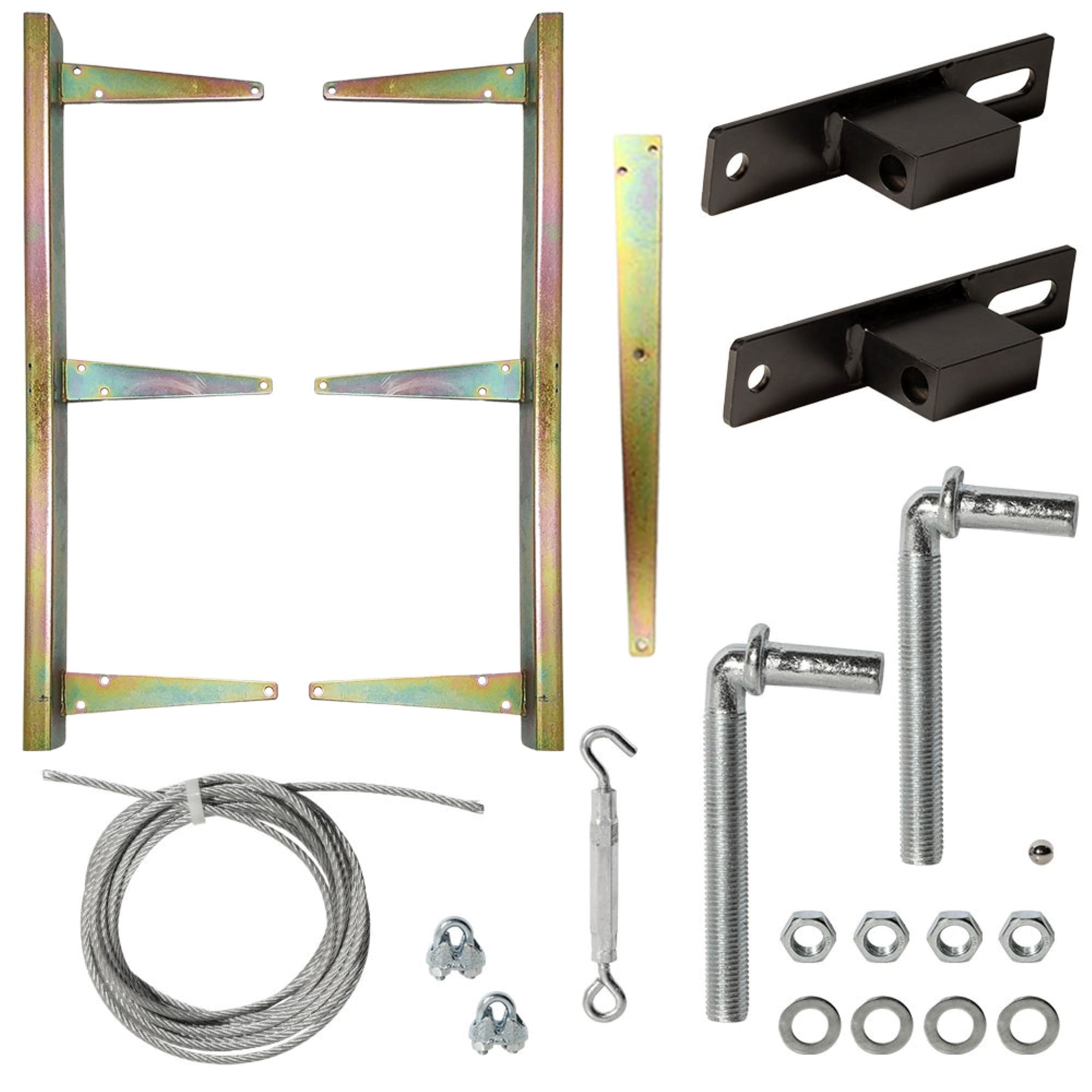 Estate Swing ES-3RGF Single 3-Rail Gate Frame, Up to 10' Wide, Aluminum Gate Frame Kit
