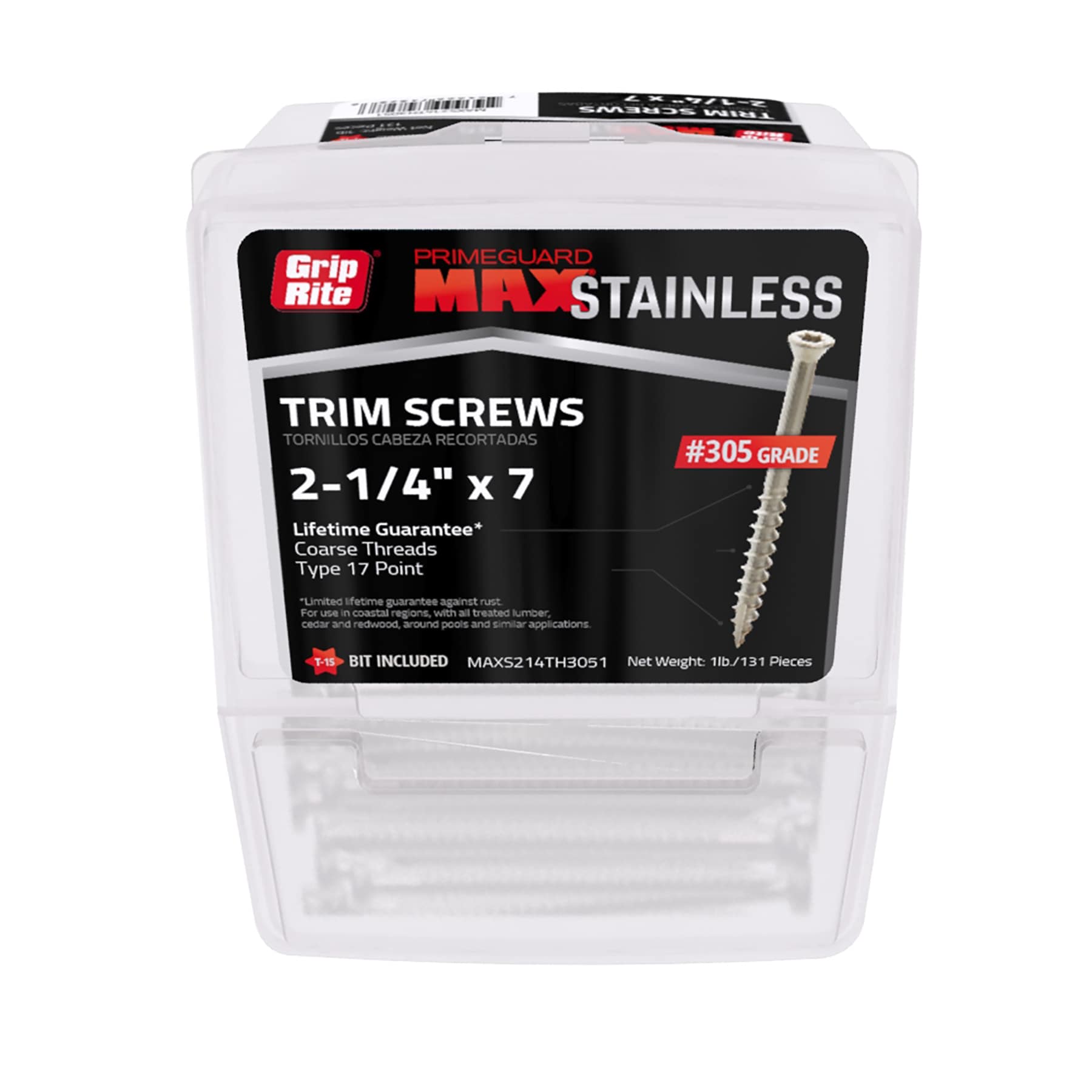 Grip-Rite MAXS214TH3051 Wood-Screws - View #4