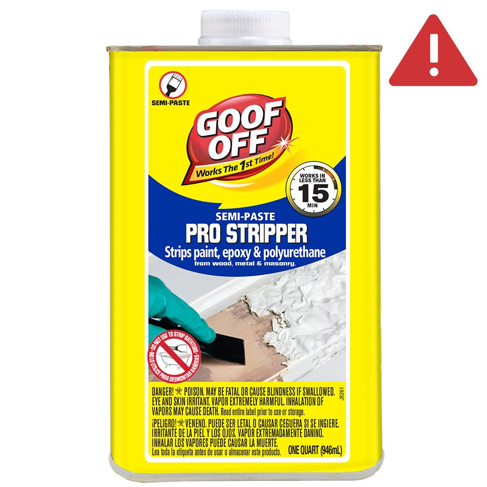 Goof Off 32-fl oz Semi-paste Multi-surface Paint Remover in the