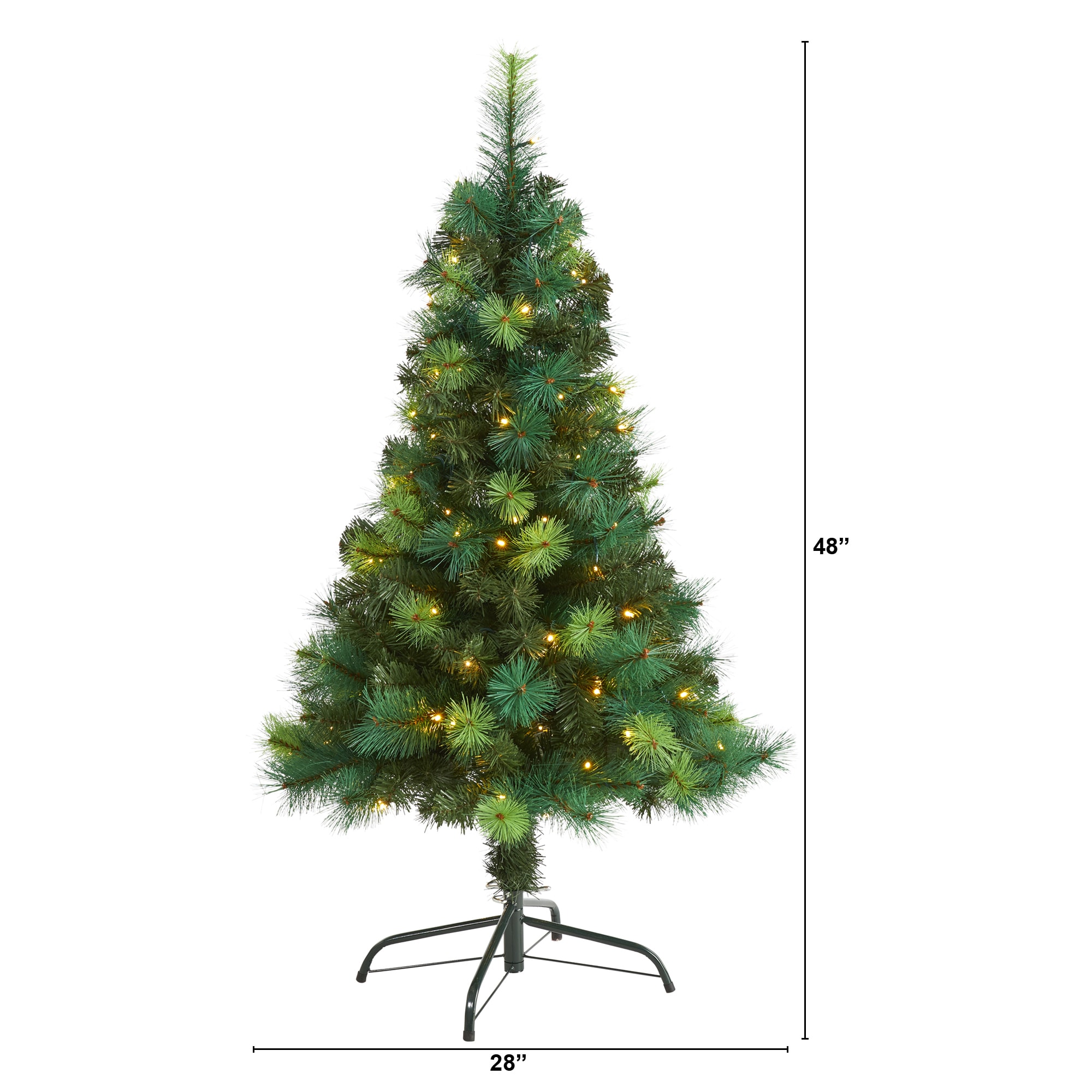 Nearly Natural T1797 Artificial-Christmas-Trees - View #3