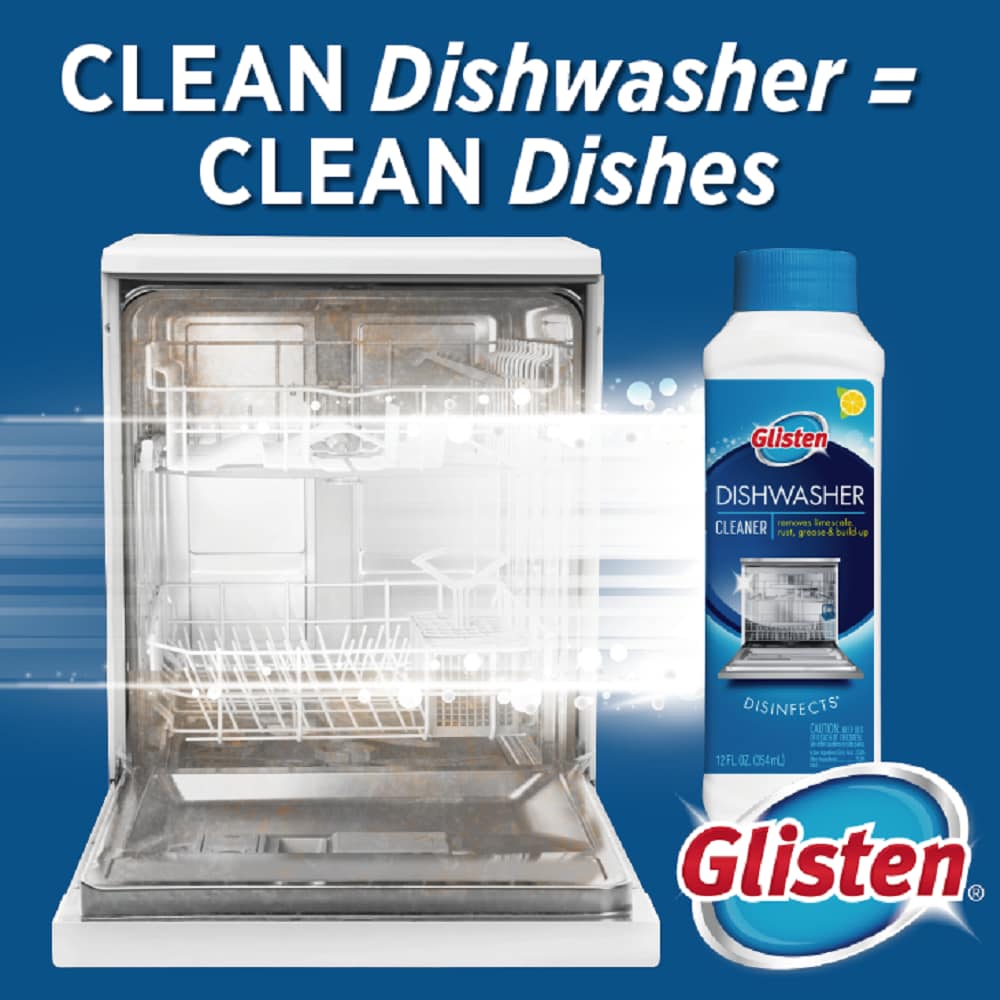 Buy Glisten Dishwasher Magic C-DM06N Dishwasher Cleaner, 12 oz Bottle,  Liquid, Citrus (Pack of 6)