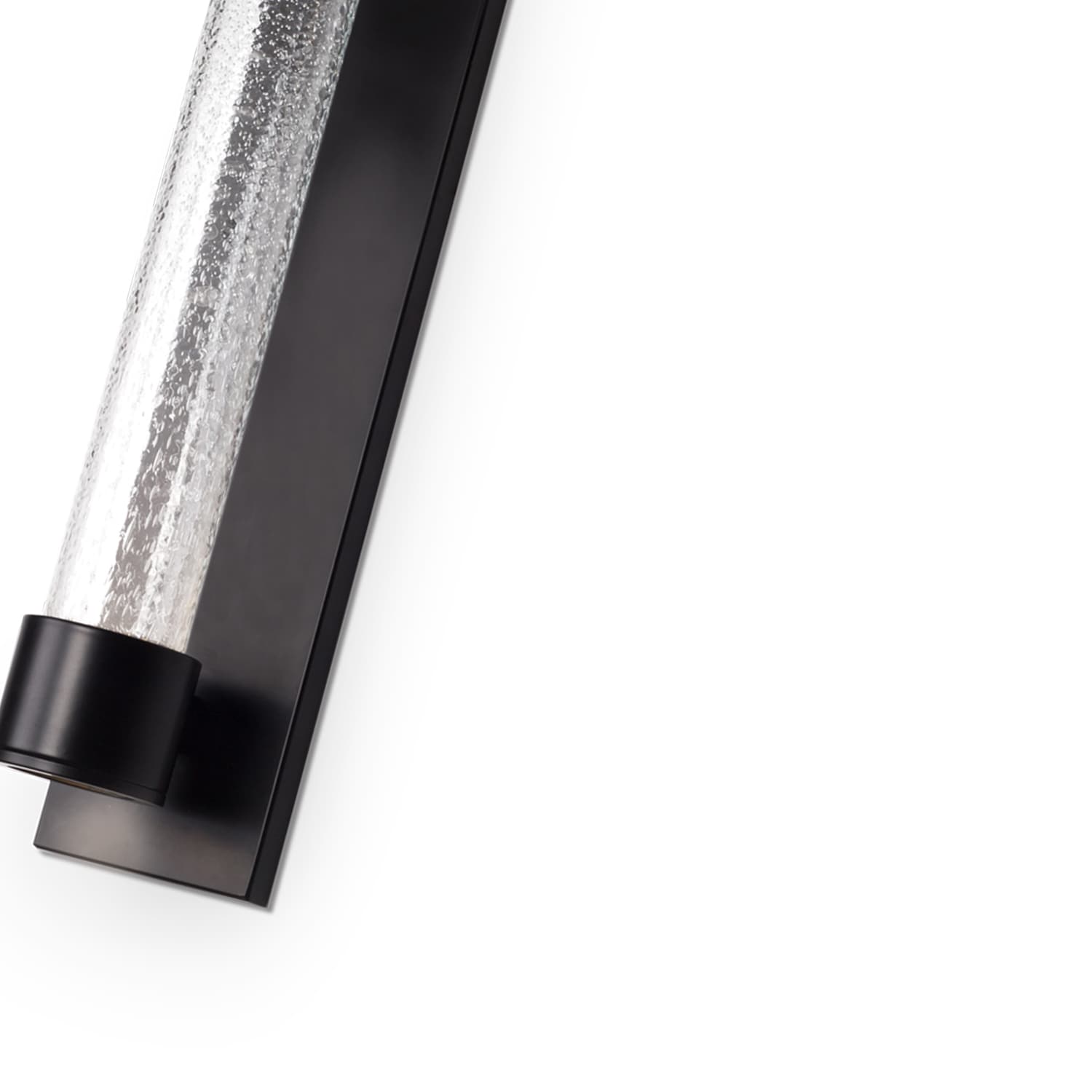 Copenhagen Sleek Black Aluminum LED Dimmable Wall Sconce