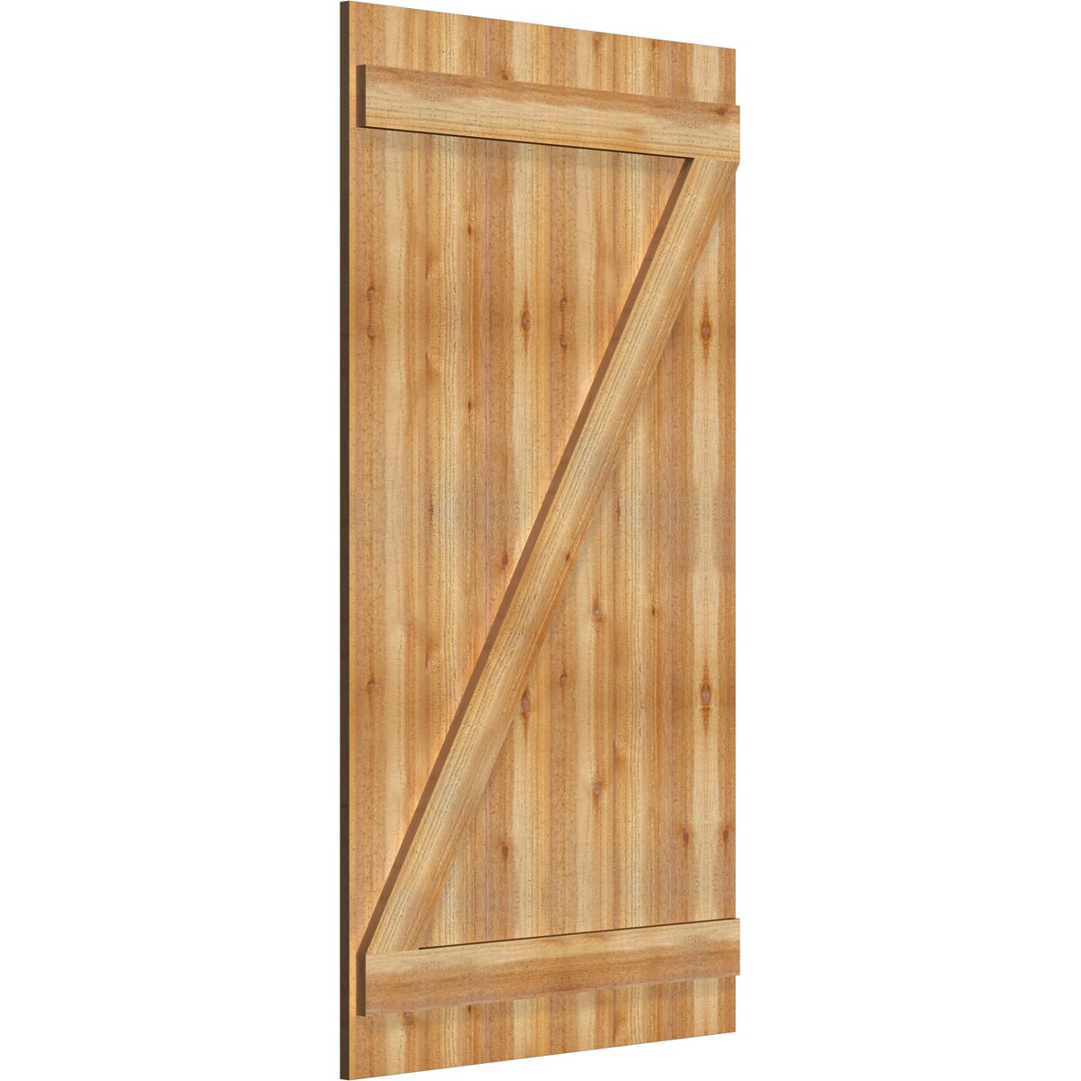 Ekena Millwork RBJ06Z32X059RWR Exterior-Shutters - View #2