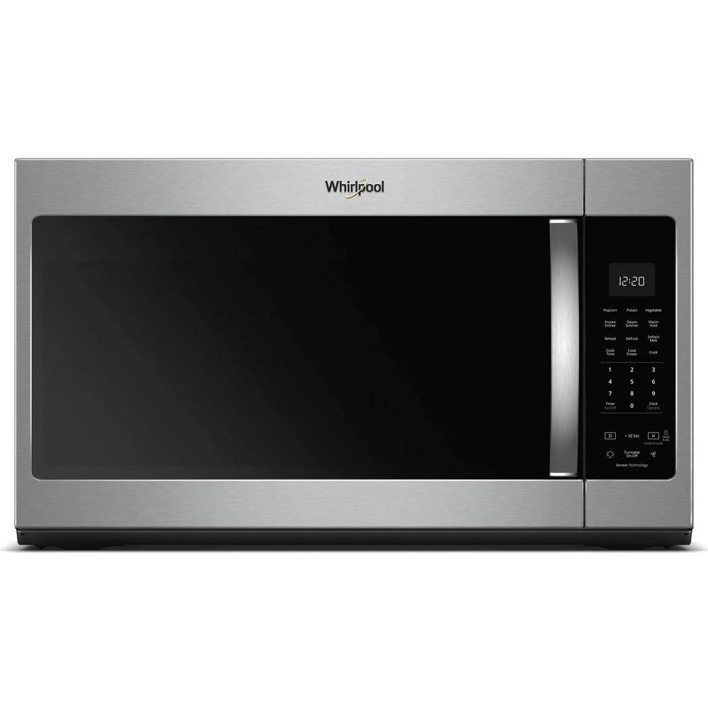 Whirlpool 297115 1.9-cu ft 29.938-in Over-the-Range Microwave with Sensor Cooking ( Fingerprint Resistant Stainless Steel )