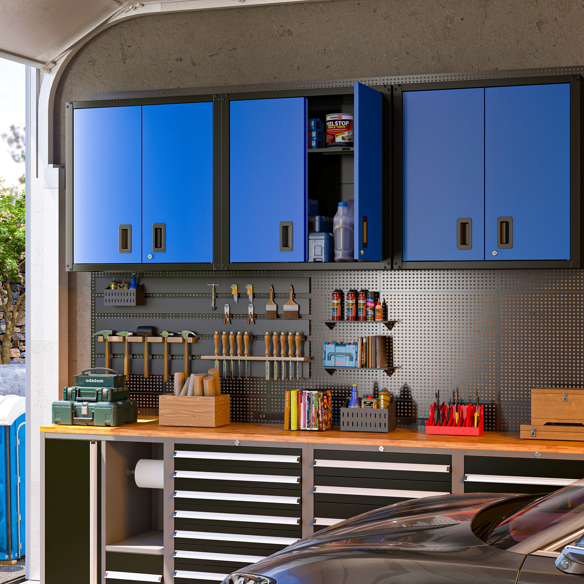 LOVMOR SF-Y-TPG-D-BL+B Garage-Cabinets - View #6