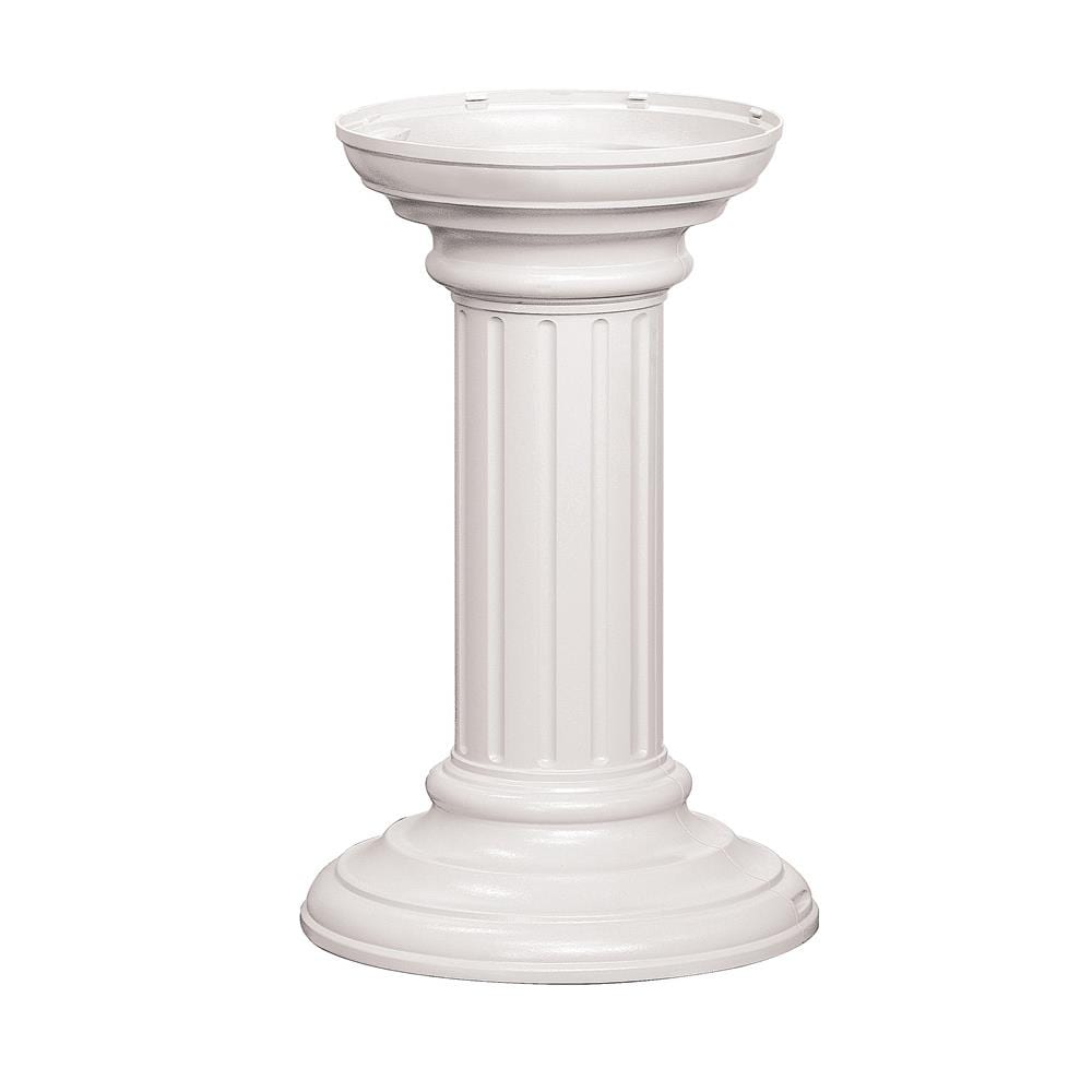 SALSBURY INDUSTRIES 3396WHT White Mailbox post cover