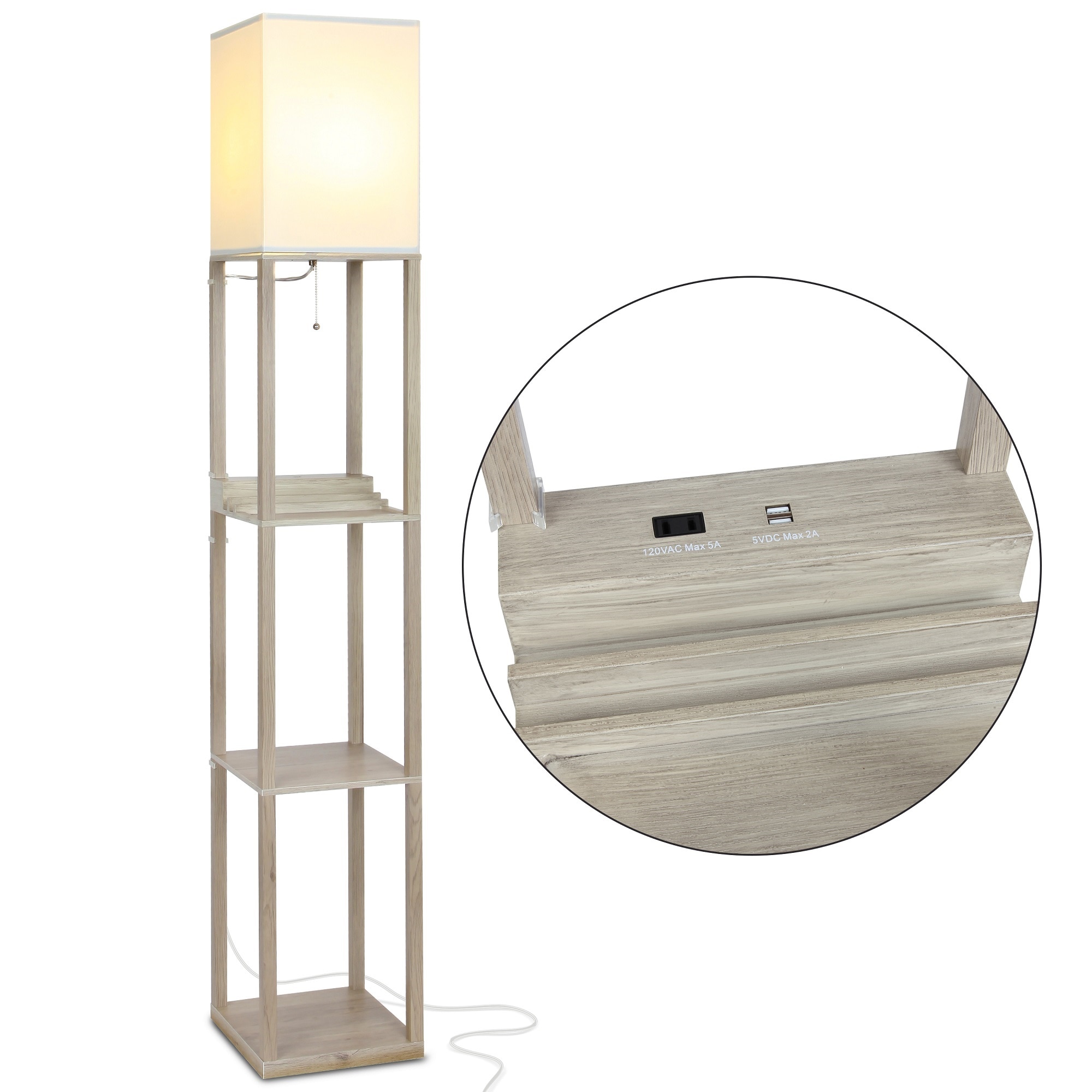 Brightech FL-MXUSB-RW floorlamps - View #2