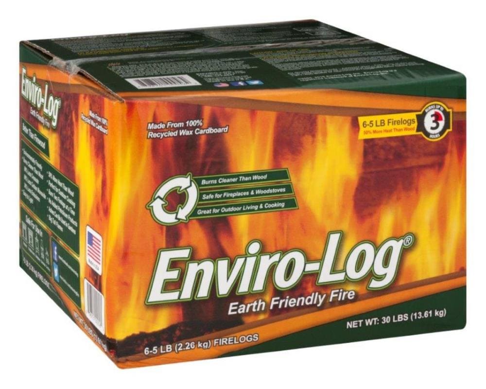 EcoFire 1.36-lb Natural Fire Log (6-Pack) at
