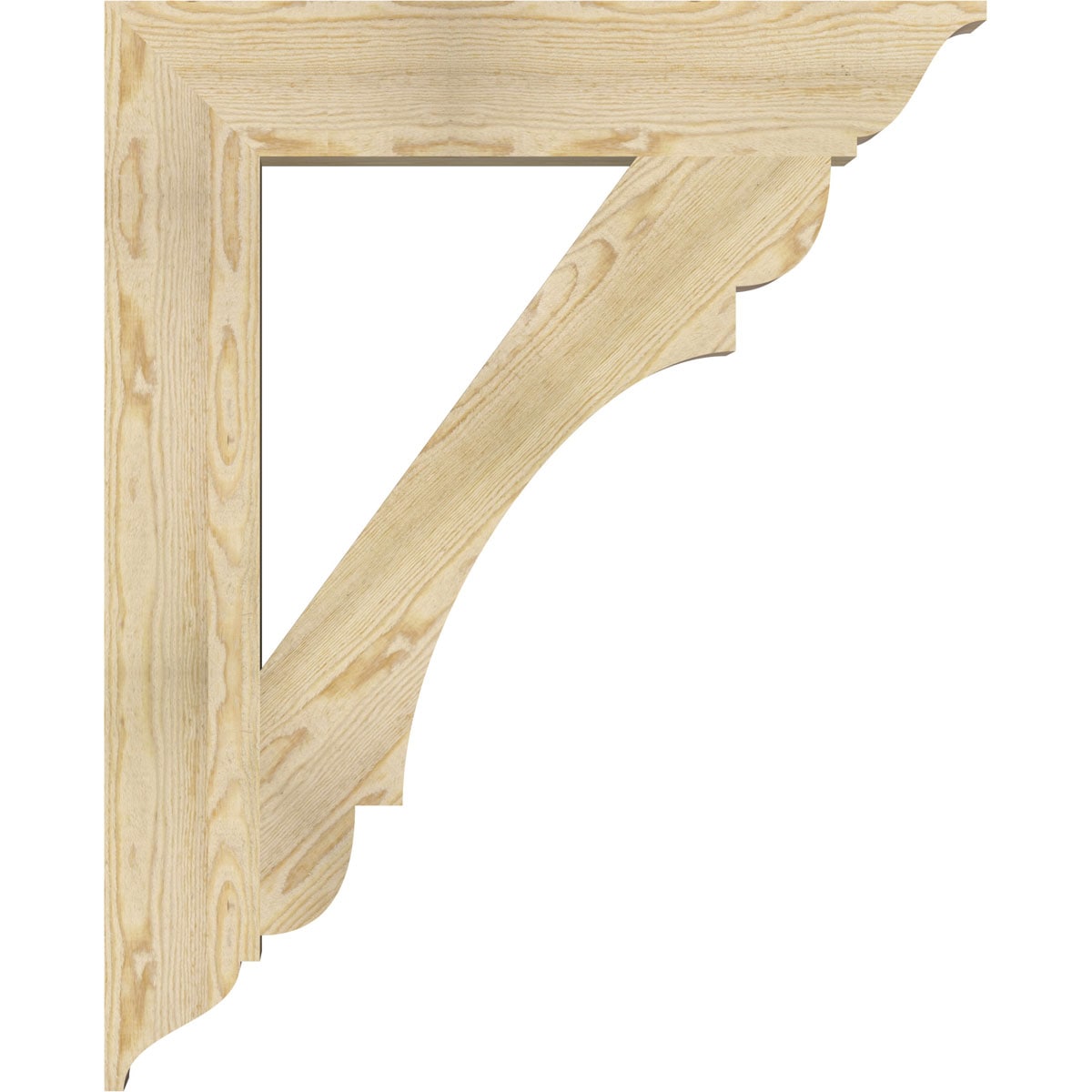 Ekena Millwork BKT06X34X42OLY01RDF Exterior-Brackets-Braces - View #3