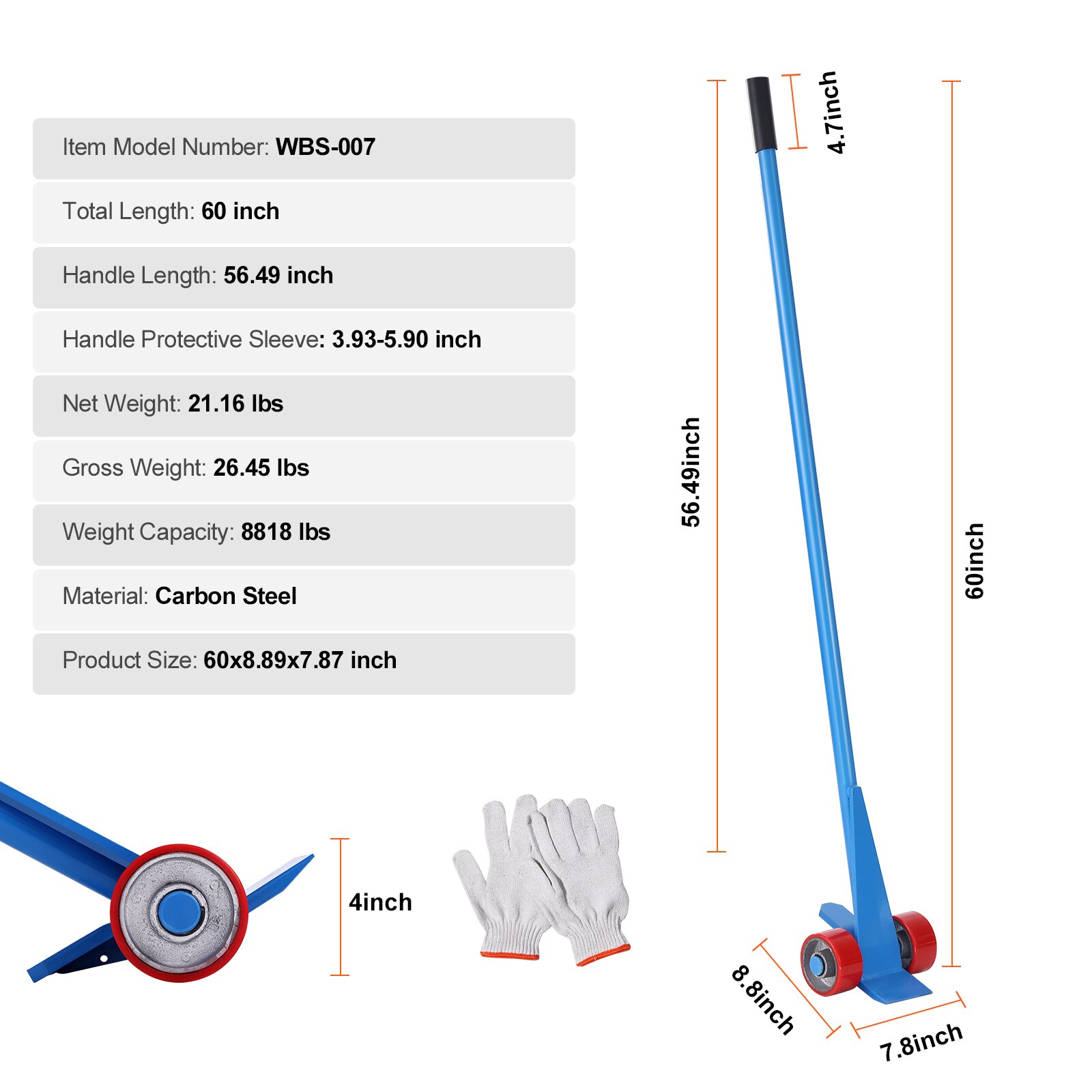 VEVOR SCQG6600IBS505521V0 Wrecking-Prybars - View #7