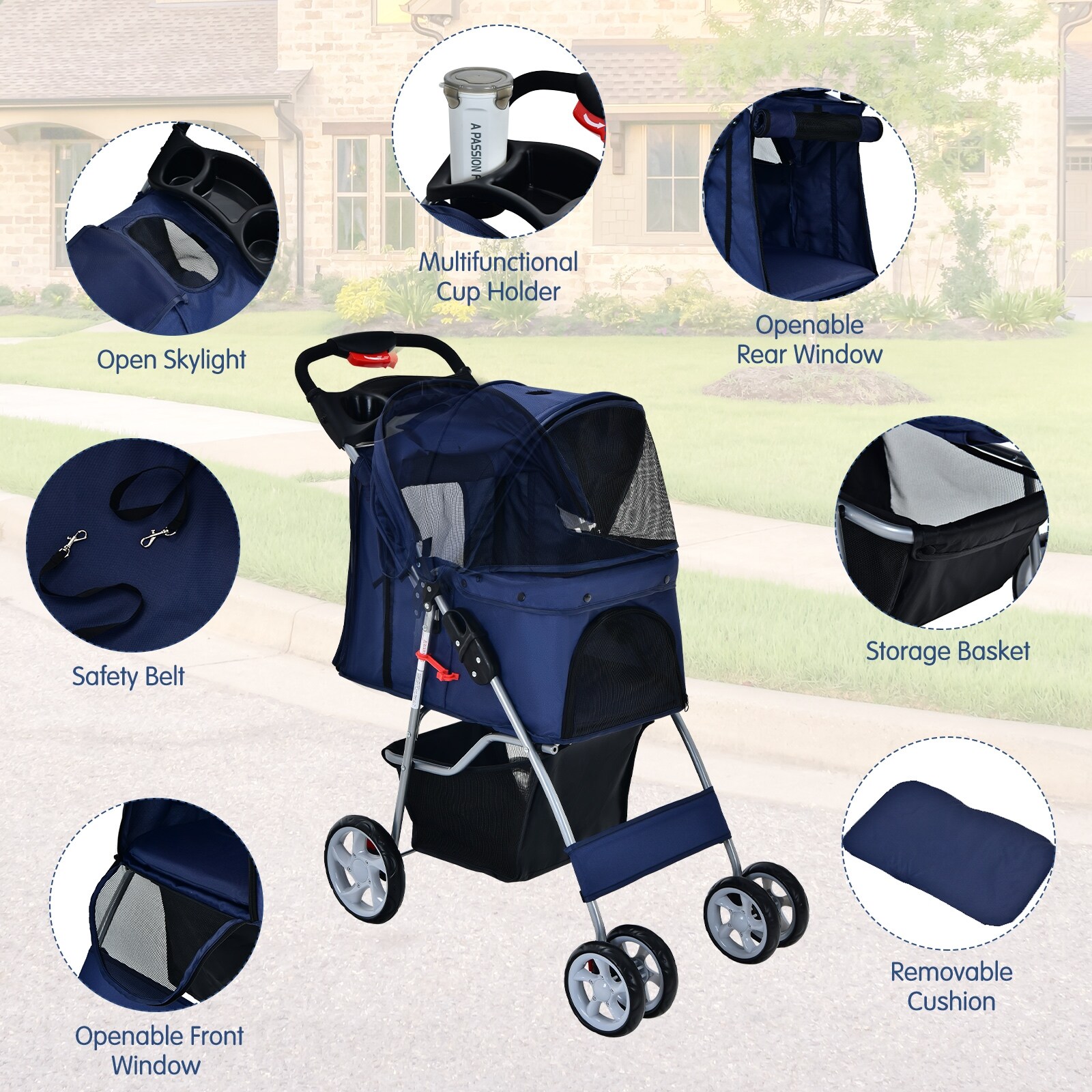LIVIZA GIZ-AS011BL Pet-Carriers - View #2
