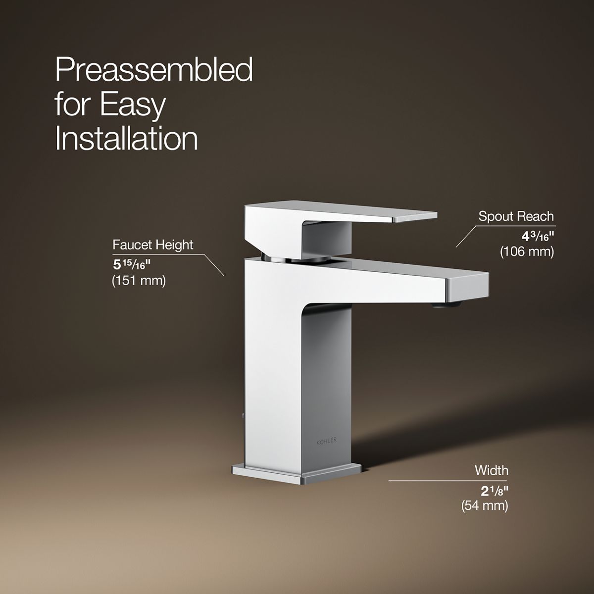 KOHLER 99760-4-CP Lavatory-Faucets - View #4