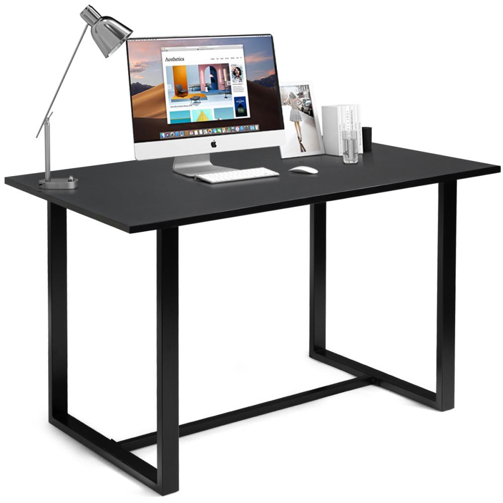 Goplus Costway 29.5-in Black Modern/Contemporary Computer Desk at Lowes.com
