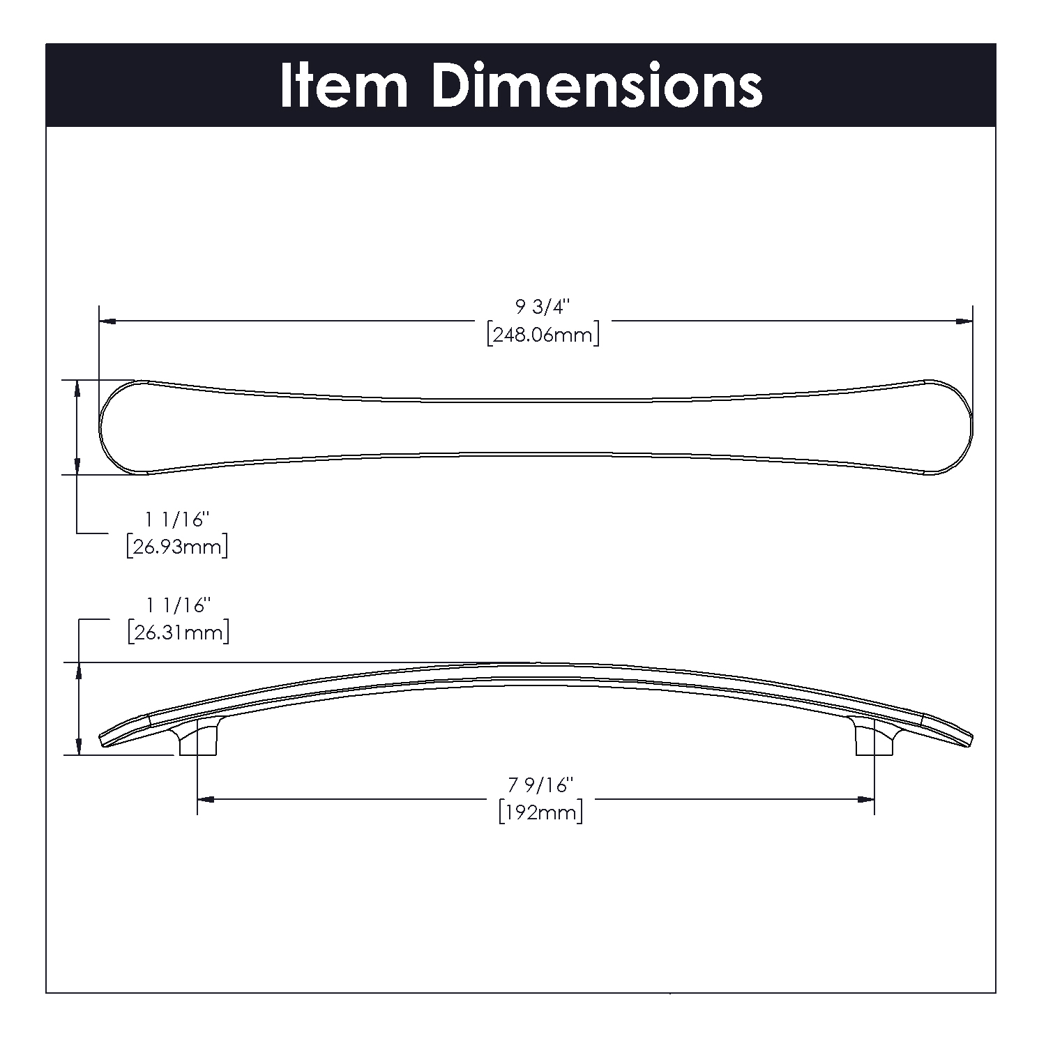 Belwith Keeler B076862-BGB Cabinet-Pulls - Thumbnail View #3