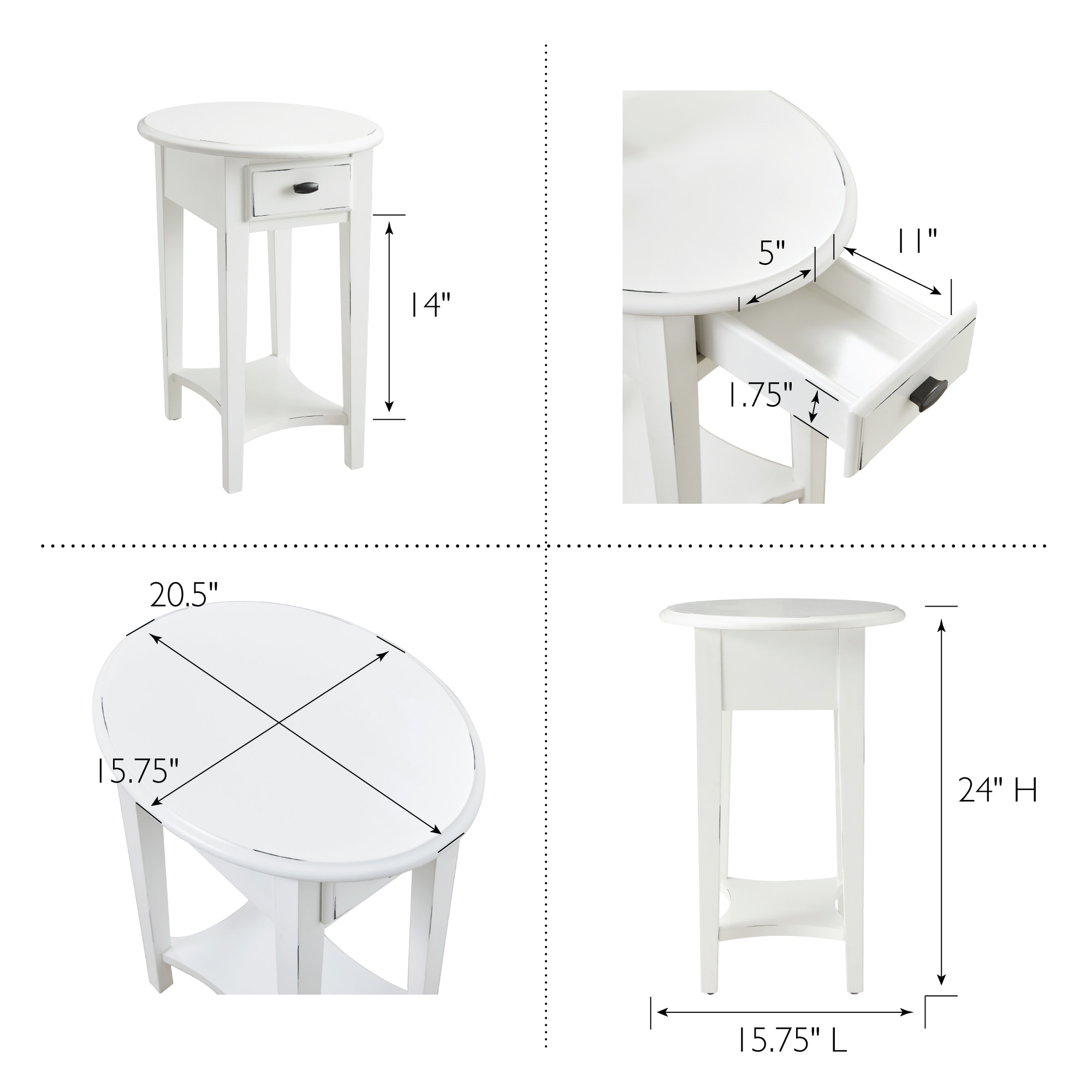 Leick Home 214387 End-Tables - View #2