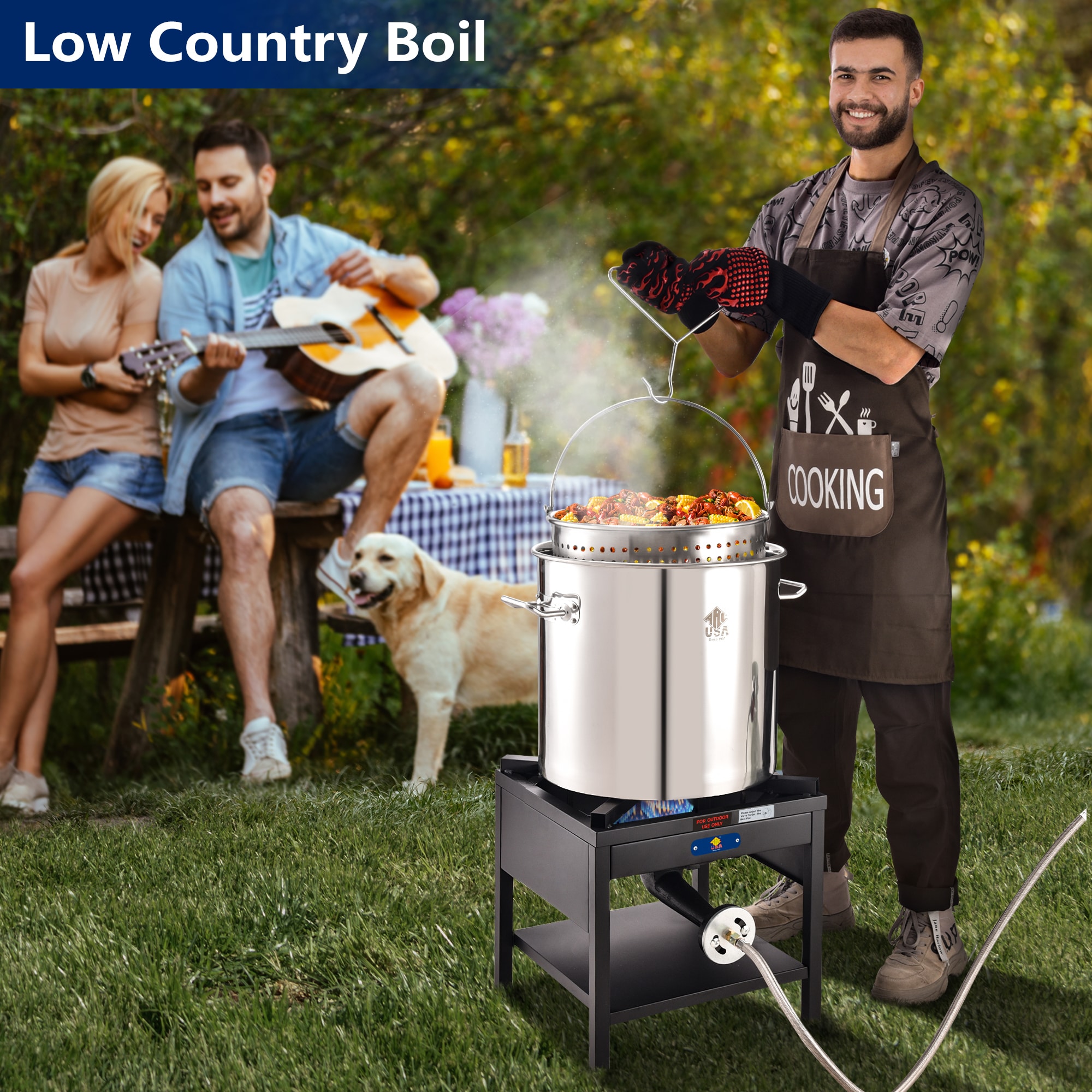 ARC Advanced Royal Champion AFH-4242S Outdoor-Burners-Stoves - View #3