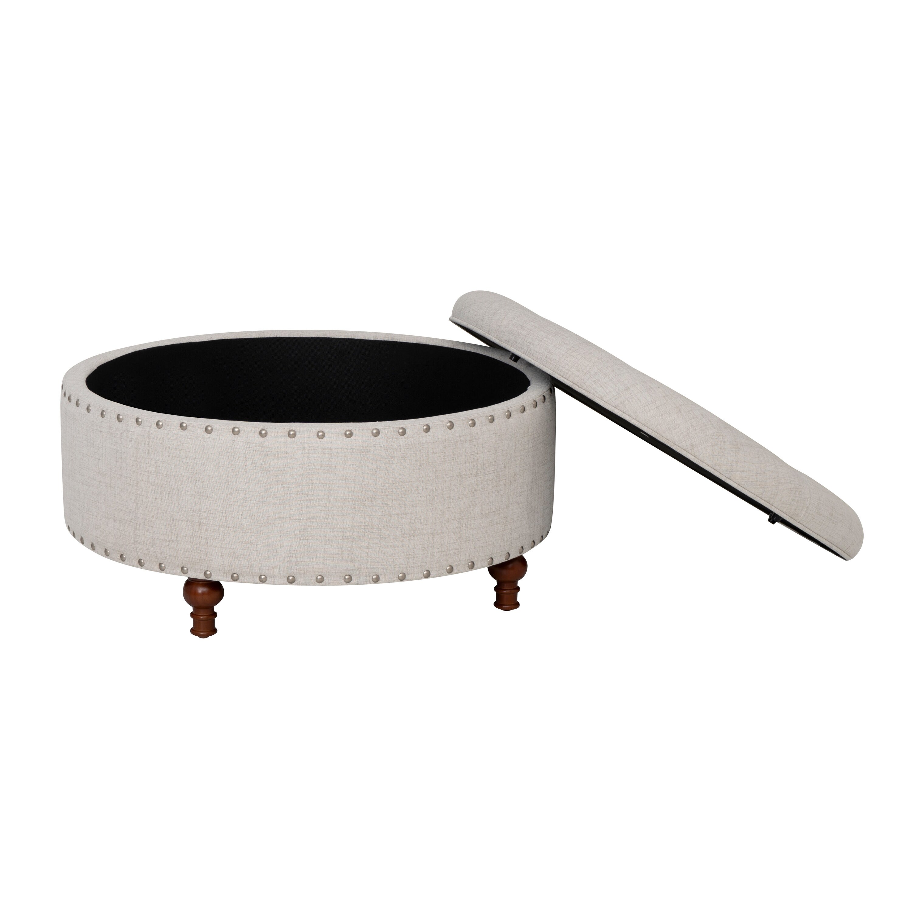 Linon BH208NAT01U Indoor-Ottomans - View #2