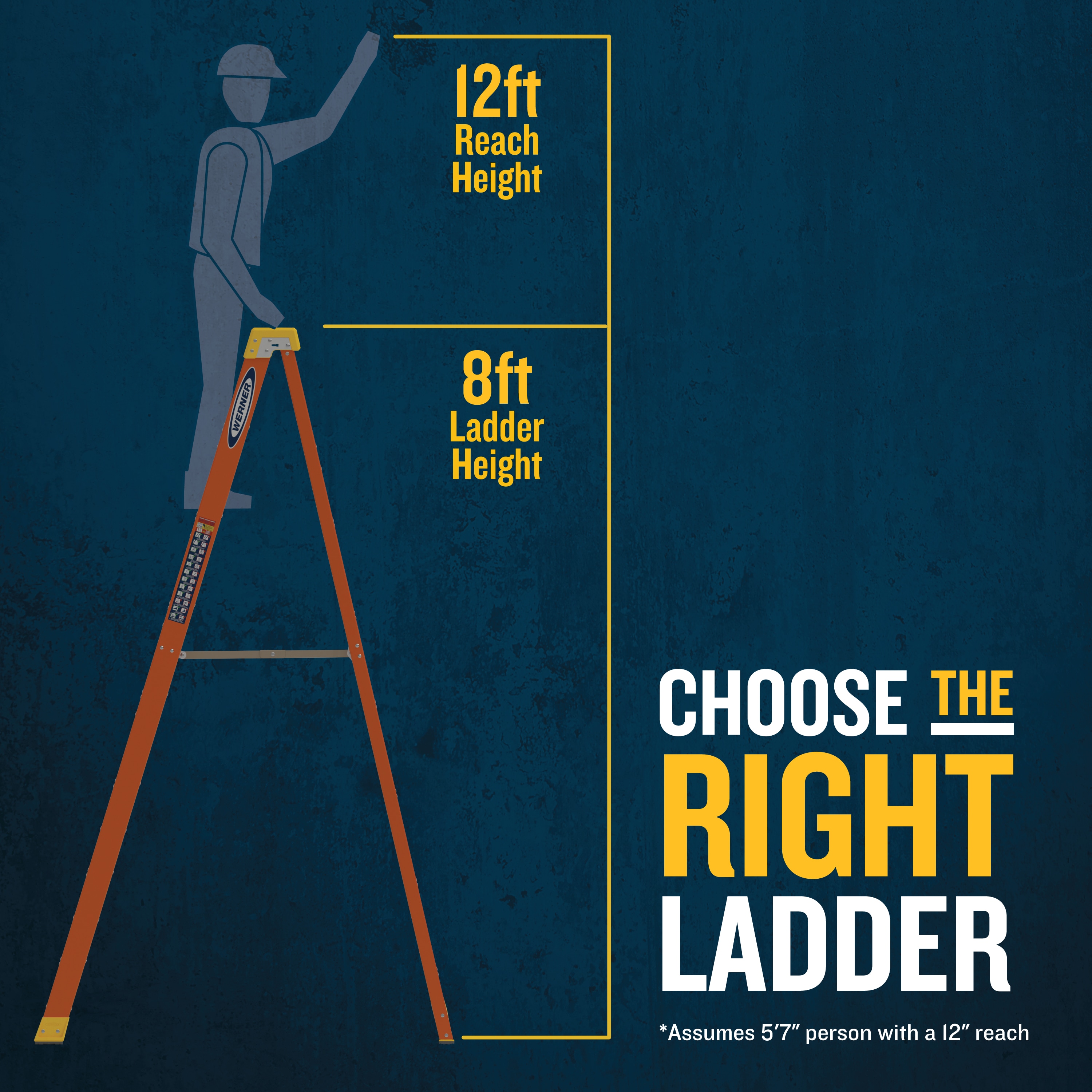 Werner NXT1A08 Step-Ladders - View #3