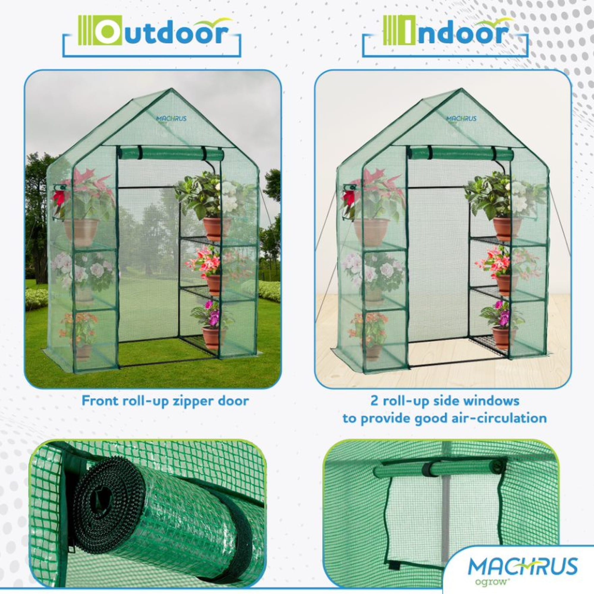 Ogrow OG03-PE7729E greenhouses - View #3