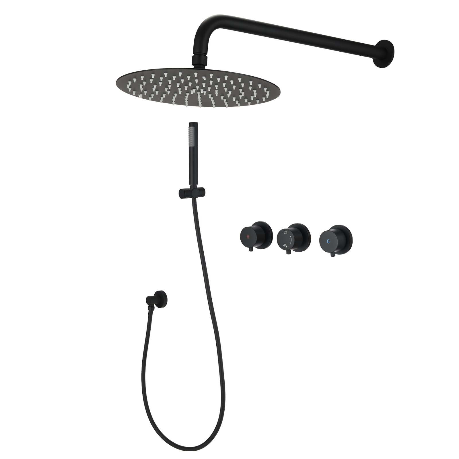 Flynama XY-Q-2135BN1P1 Showerhead-Bar-Panels - View #2