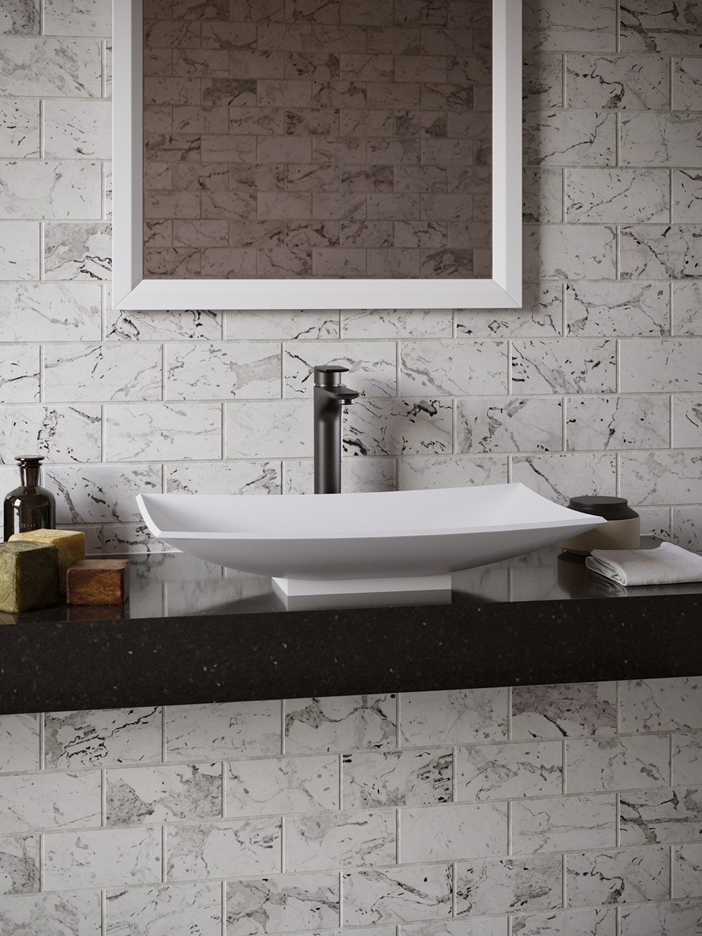 Karran QM170WH422MB Bath-Sink - View #2