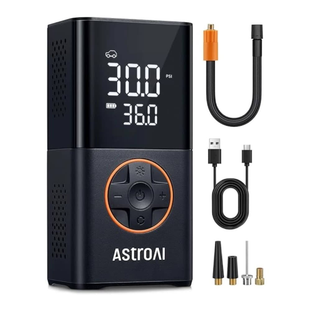 AstroAI ACACL7BK-US L7 12-volt Li-ion Air Inflator (Power Source: Battery )