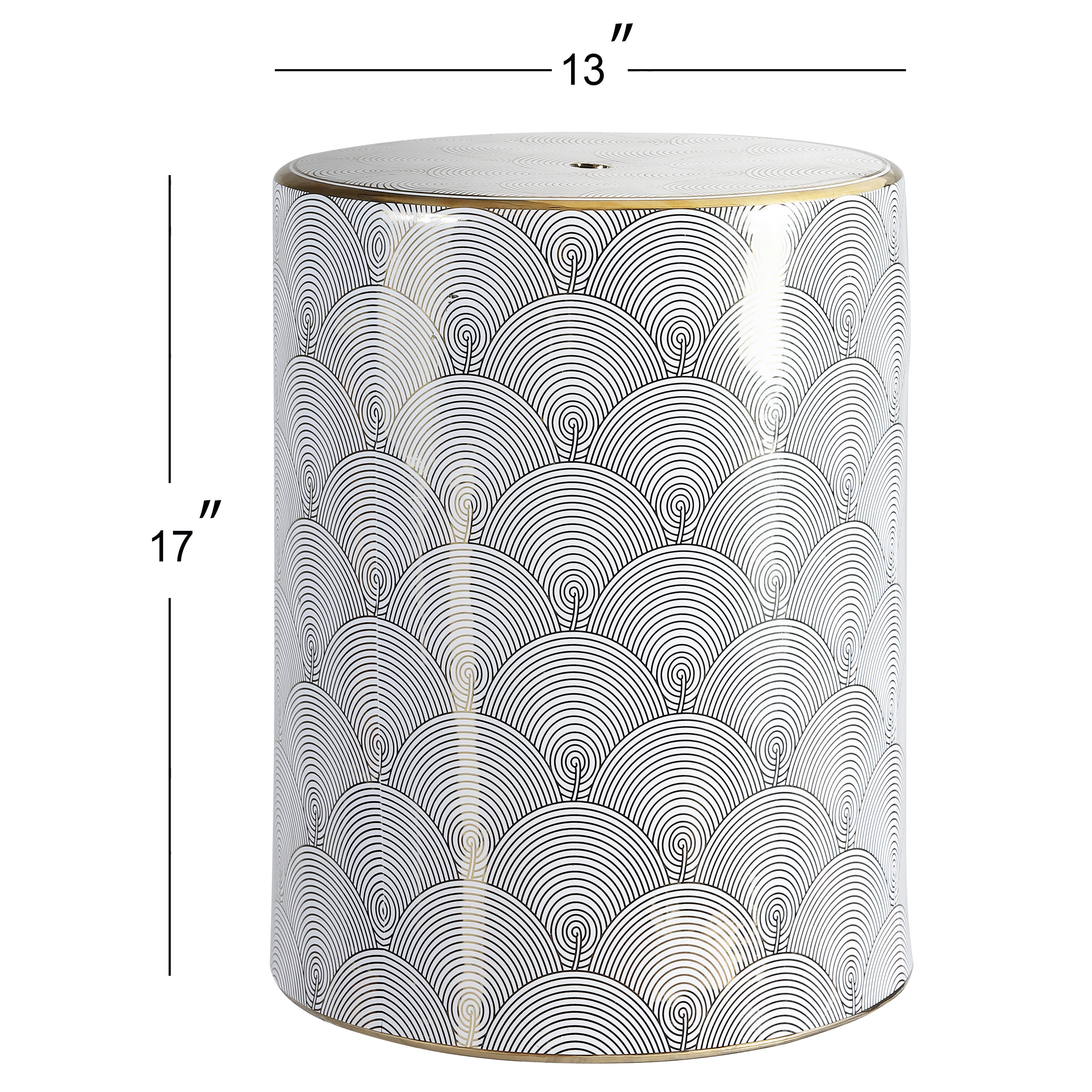 JONATHAN  Y TBL1001A Garden-Stools - View #4