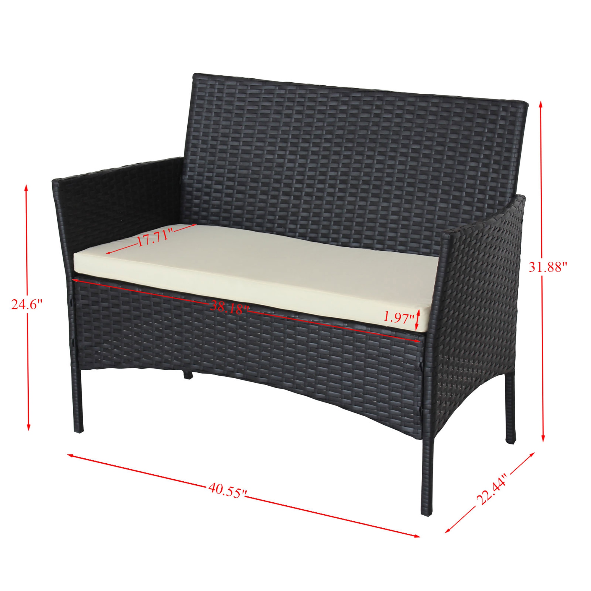 ModernLuxe L-W20901064 Patio-Conversation-Sets - View #5