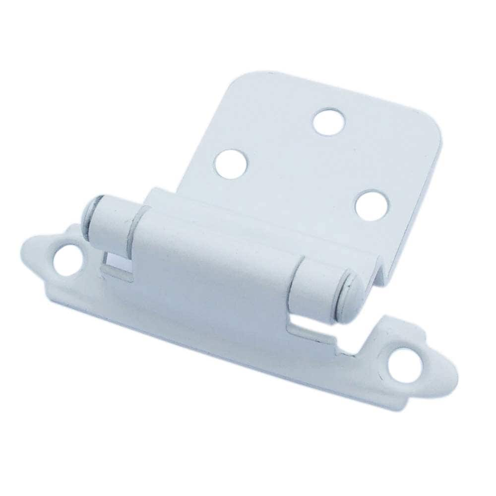 Gatehouse 2 Pack White Self Closing Cabinet Hinge In The Cabinet Hinges Department At Lowes Com