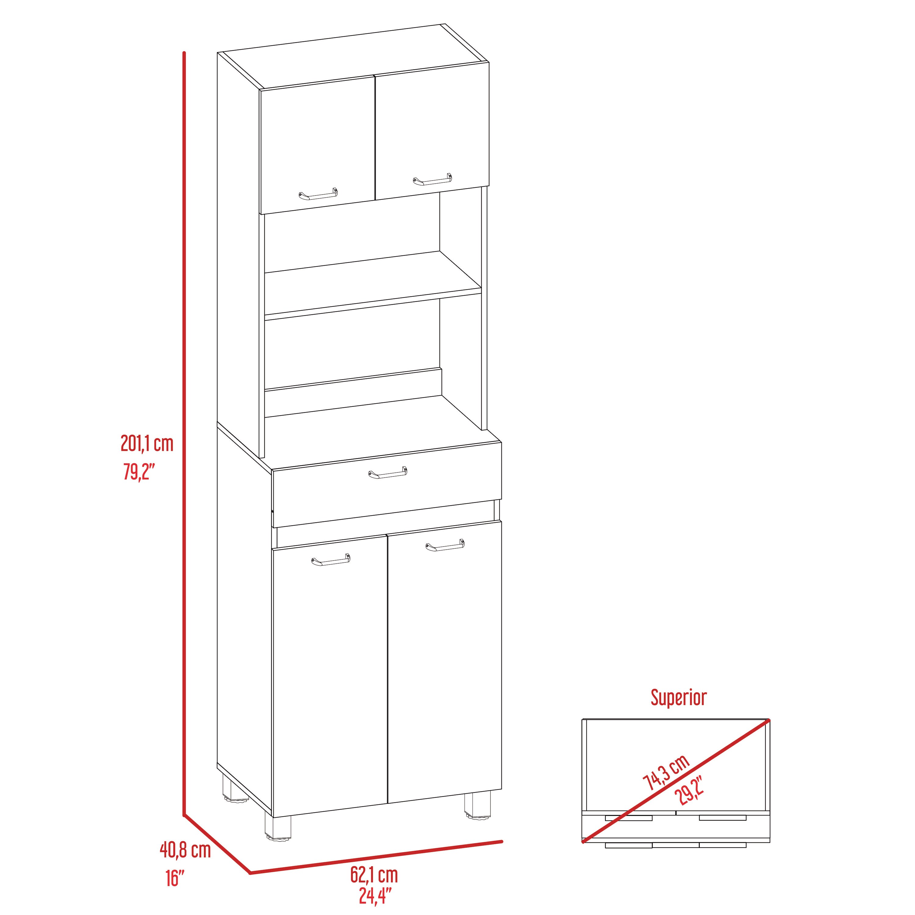 LUXEYARD DS-Y-B128-S00132 Dining-Kitchen-Storarge - View #3